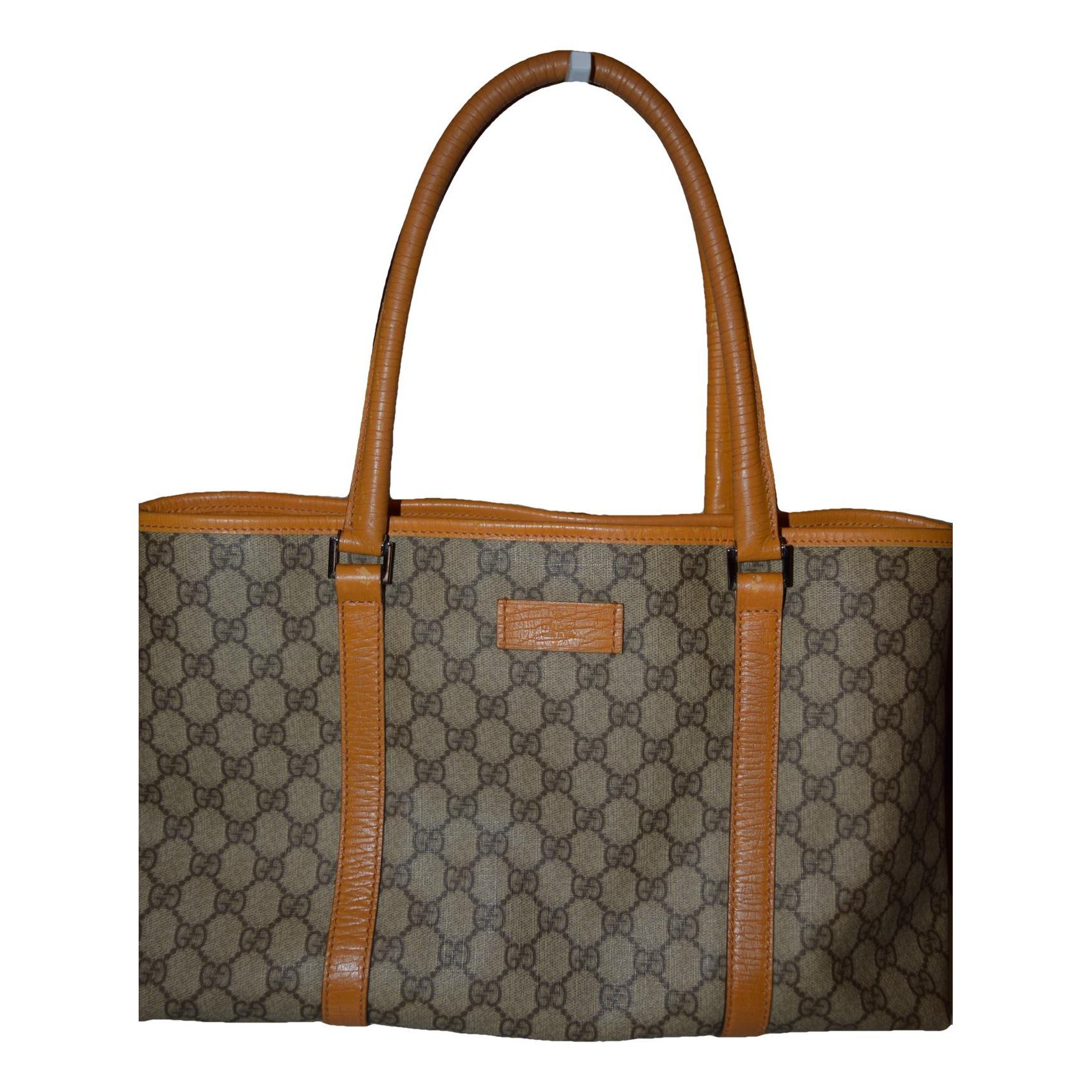 Leather tote
