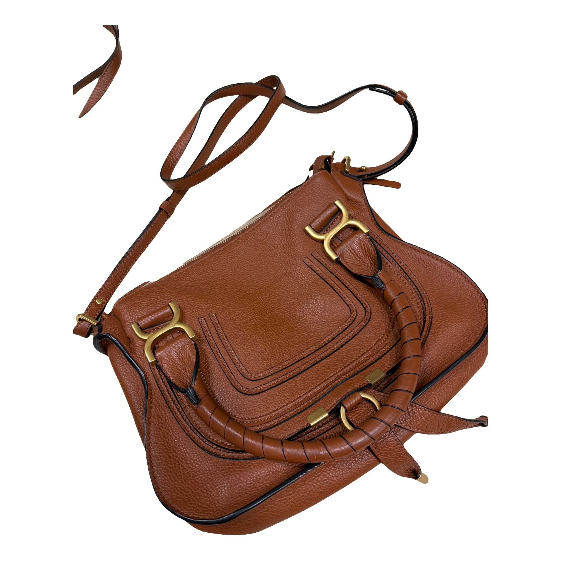Marcie Messenger leather crossbody bag