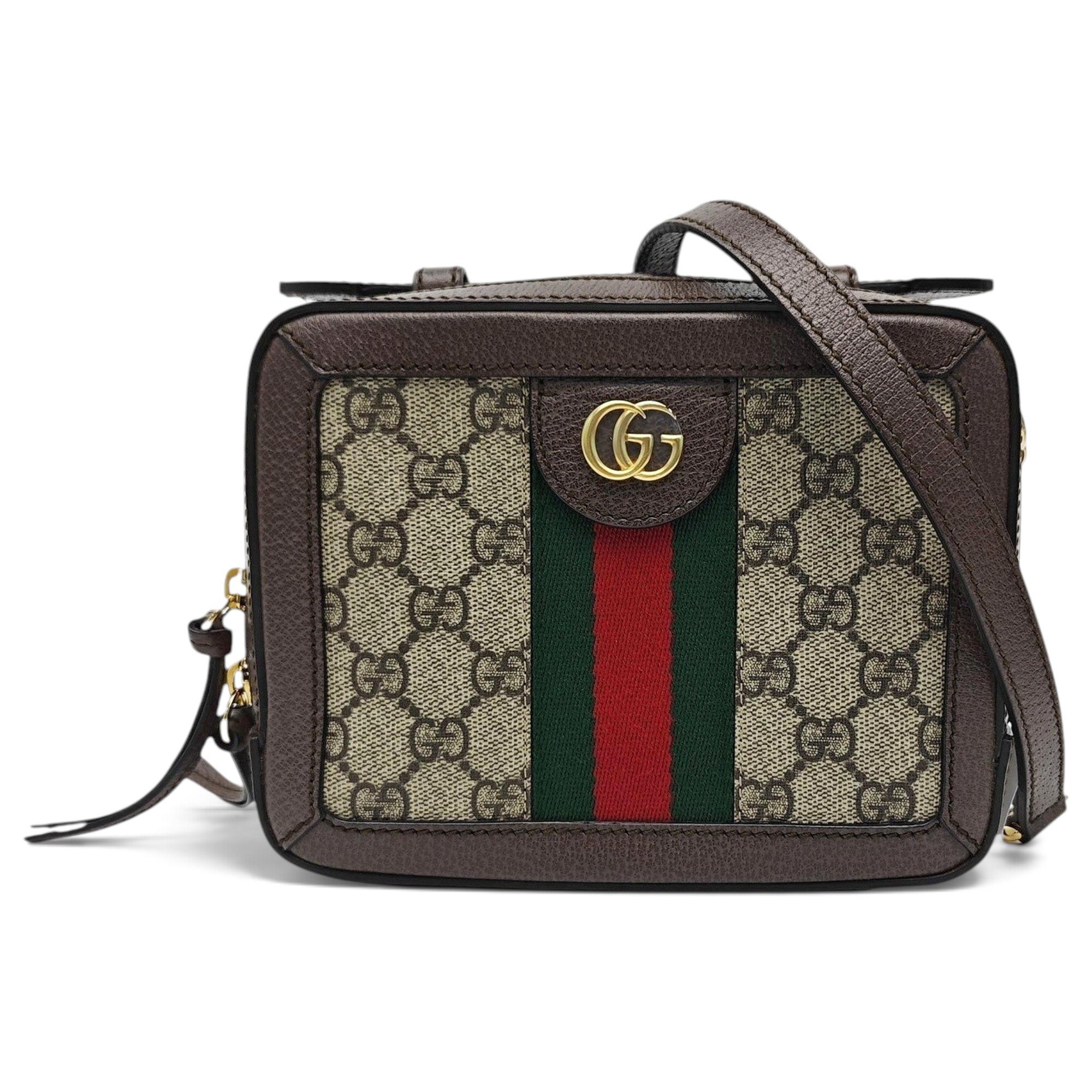 Ophidia leather handbag