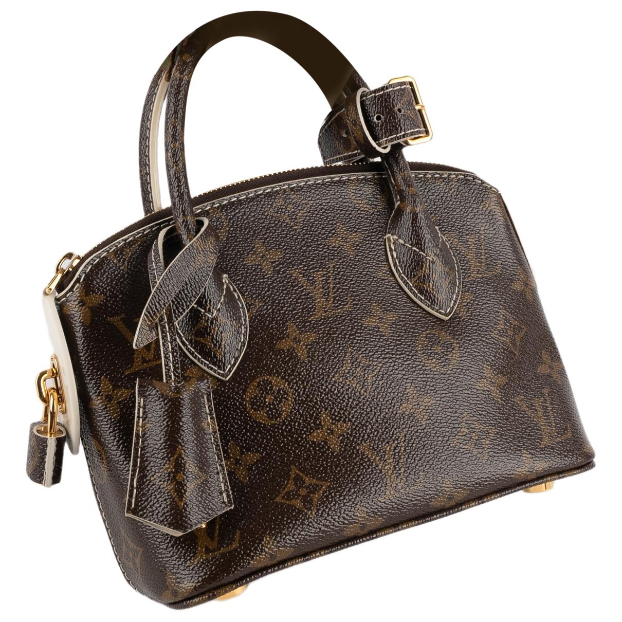 Lockit leather handbag