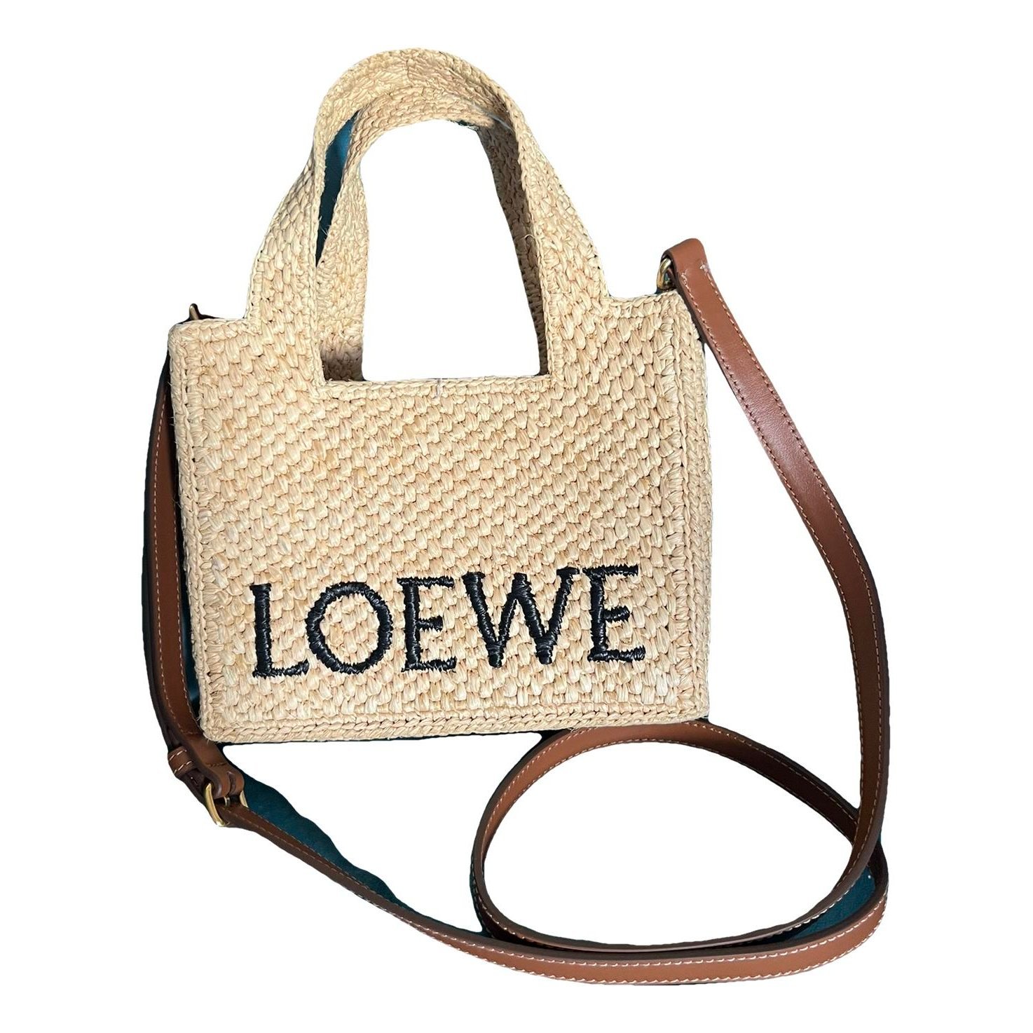 Font crossbody bag