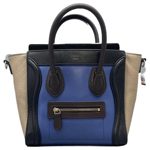 Nano Luggage leather handbag