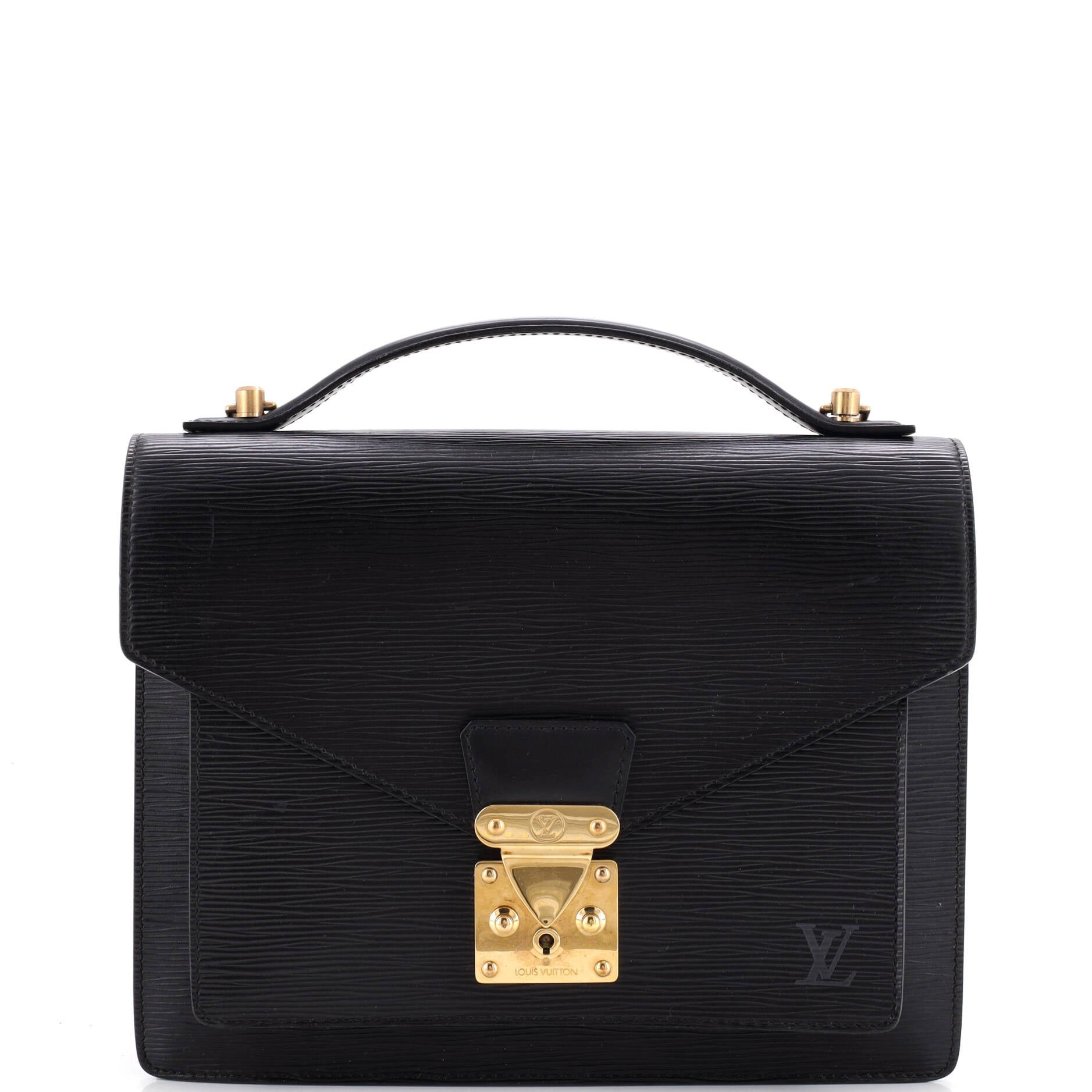 Monceau Handbag Epi Leather