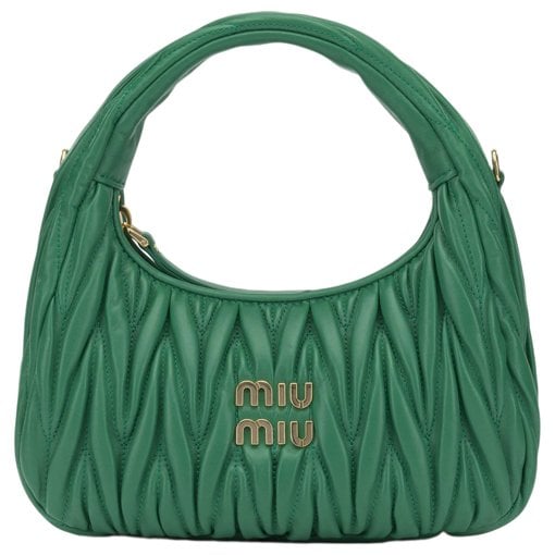 Miu Wander leather handbag
