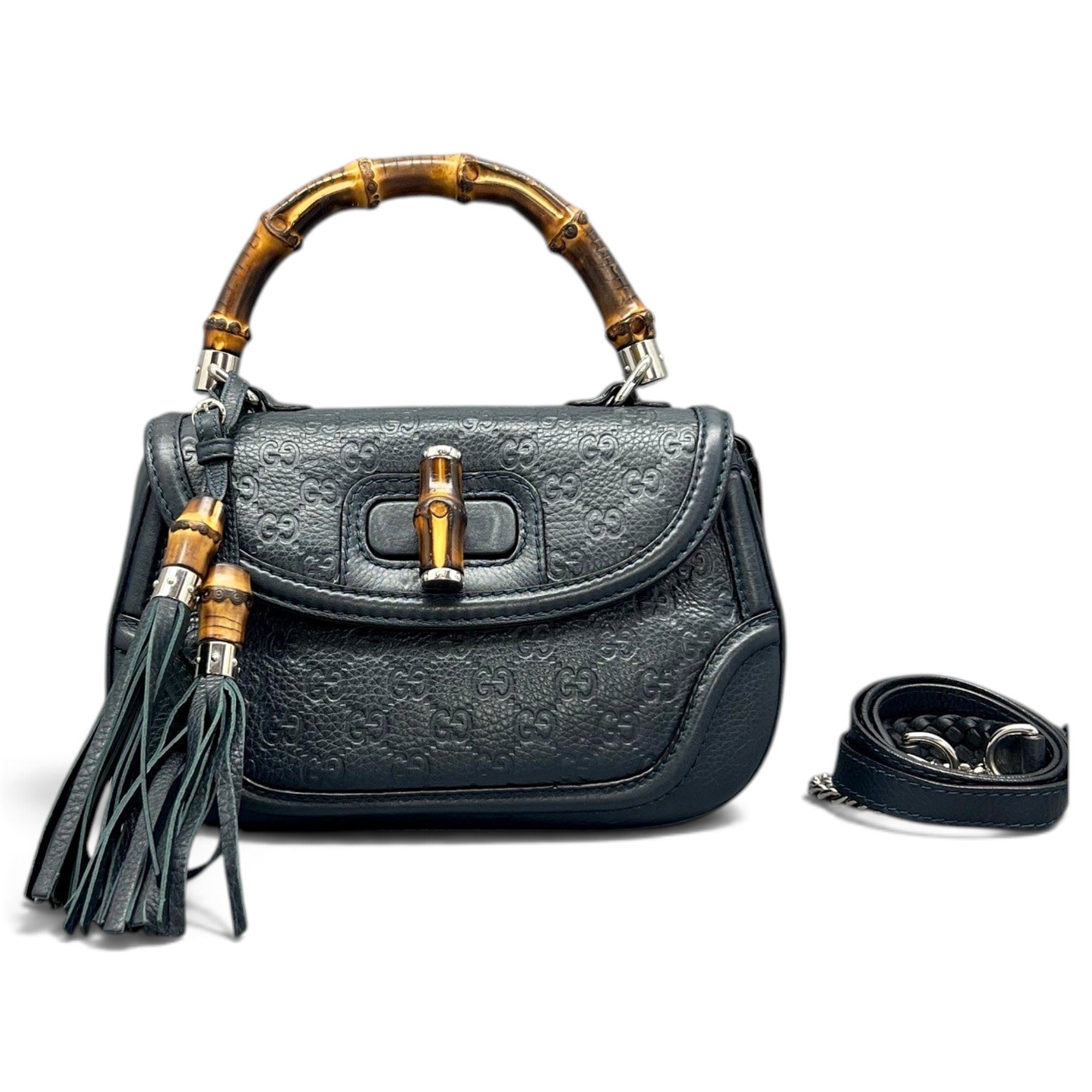 New Bamboo leather handbag