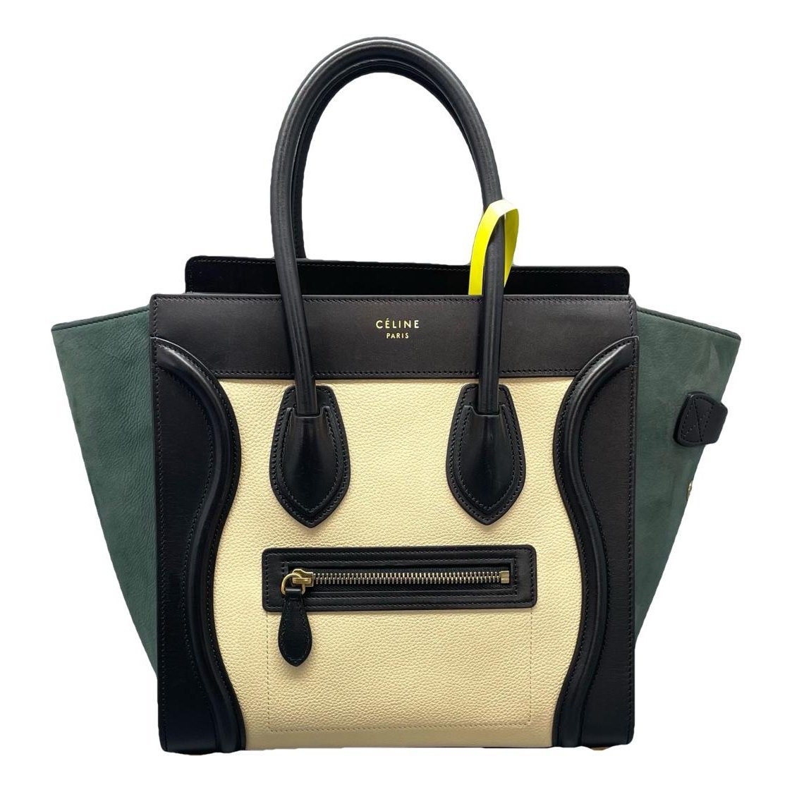Luggage leather handbag