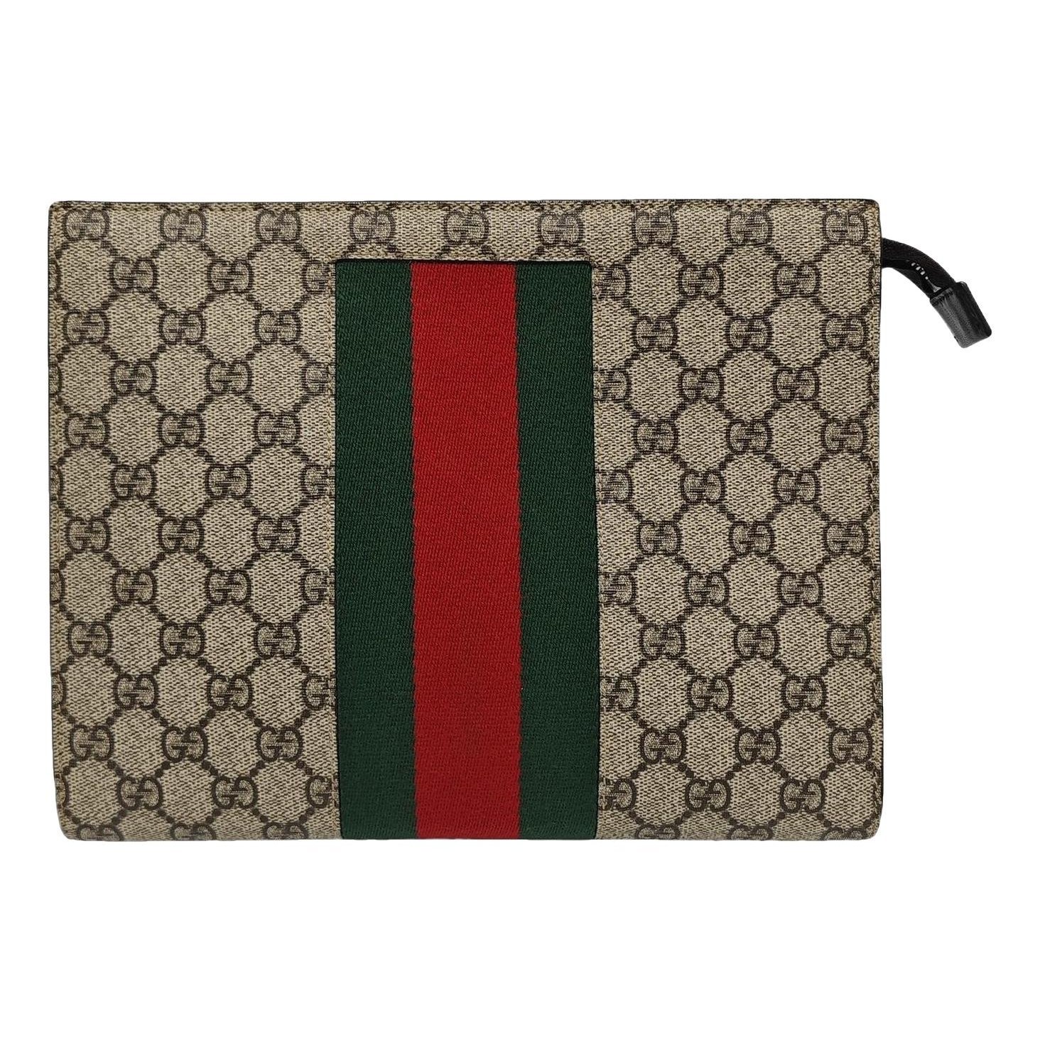 Ophidia GG Supreme leather handbag