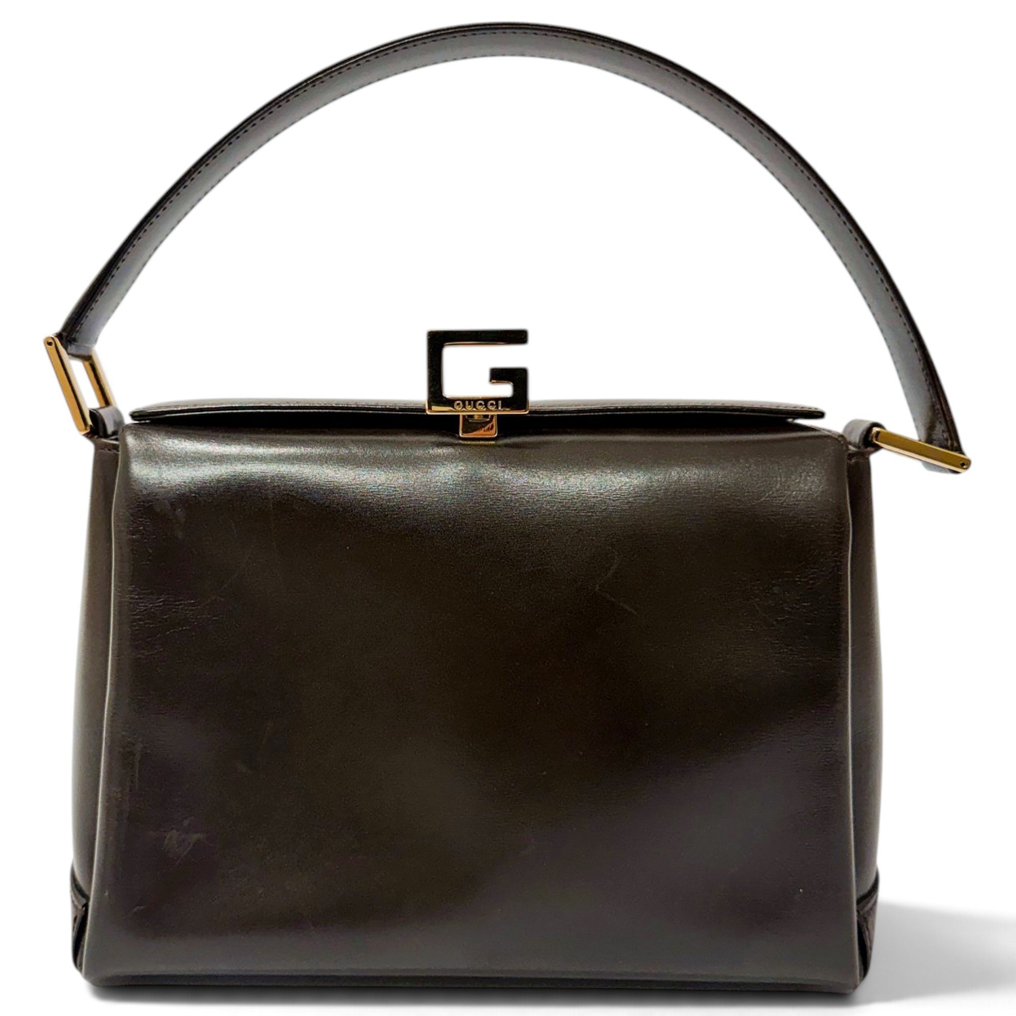 1973 leather handbag