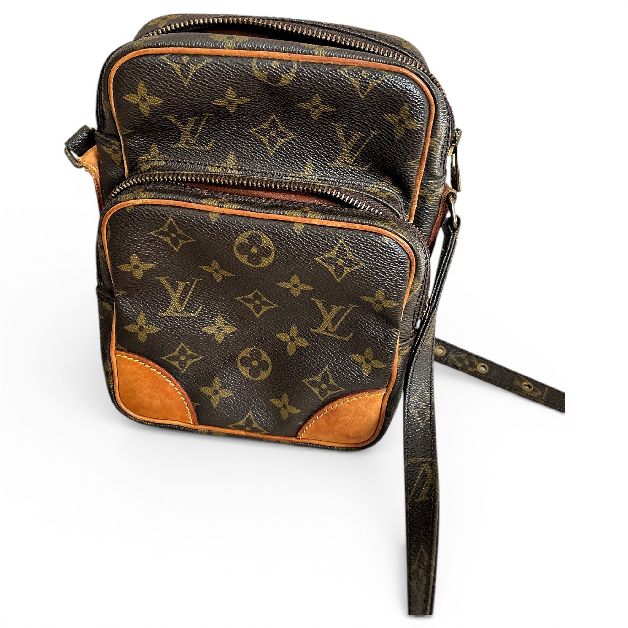 Amazon leather crossbody bag