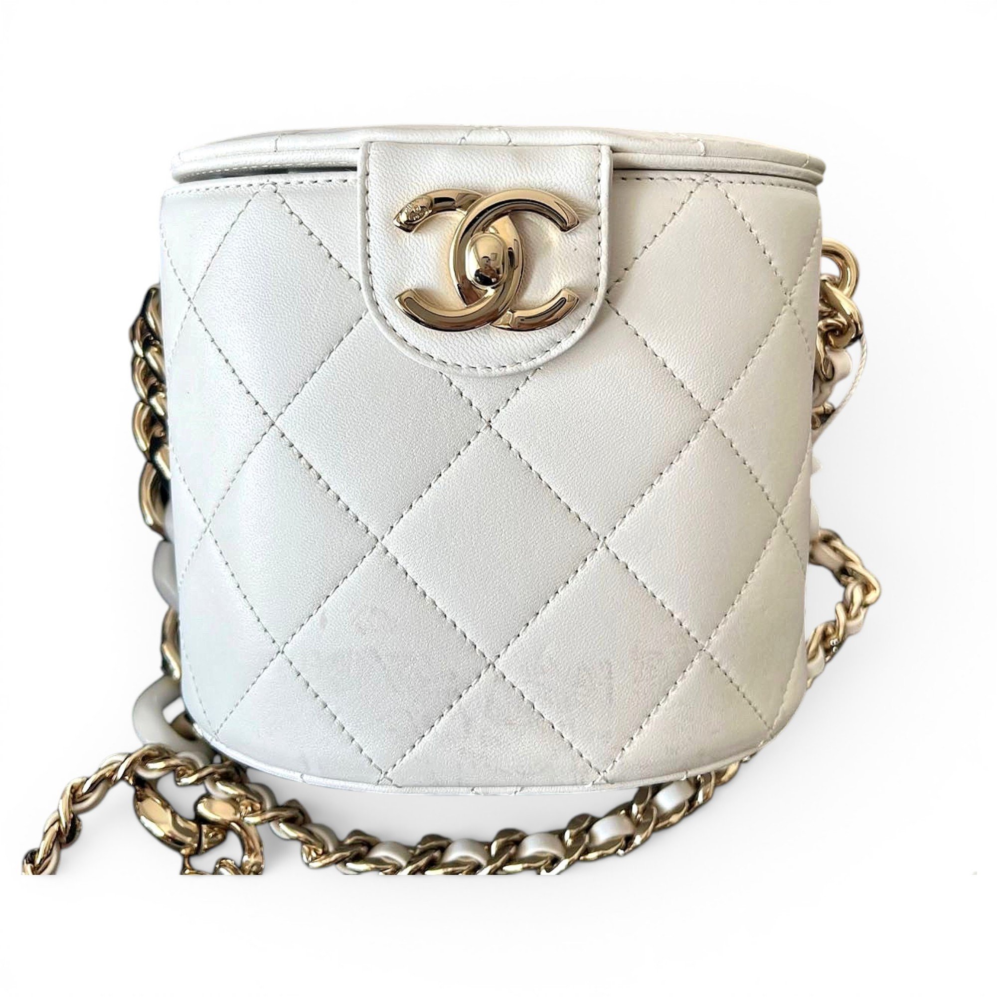 Gabrielle Bucket leather handbag