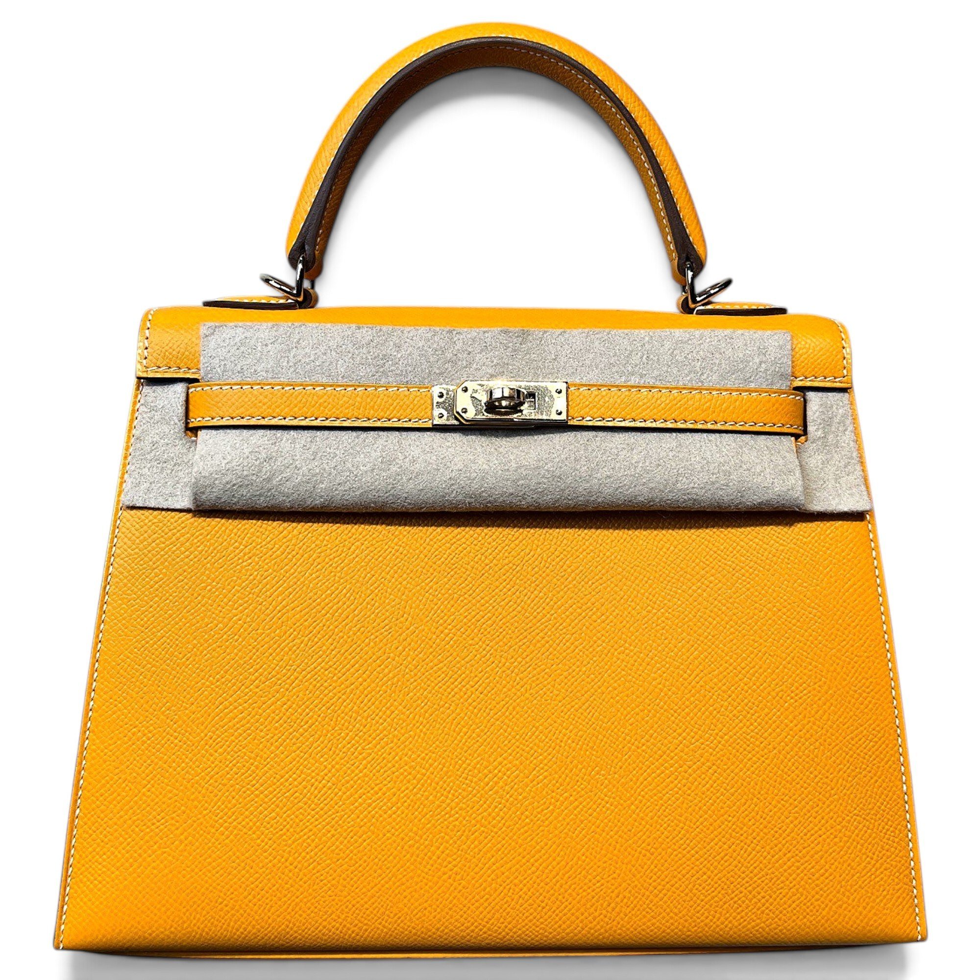 Kelly 25 leather handbag