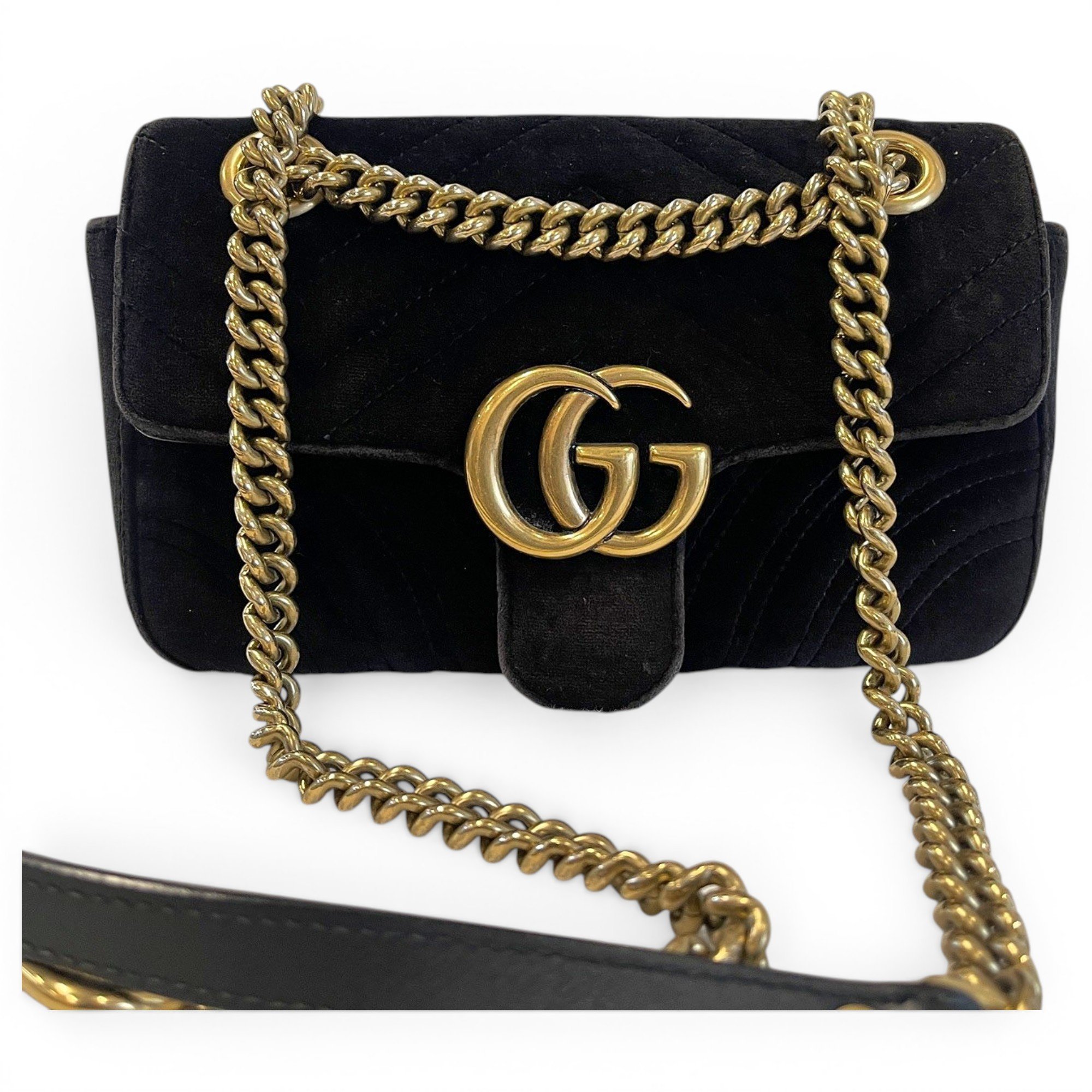 Marmont velvet handbag