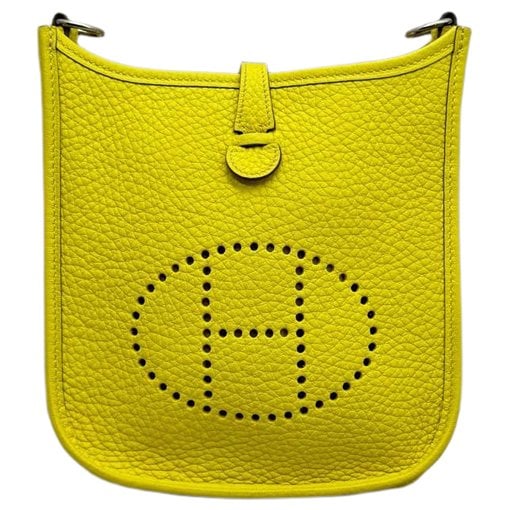 Evelyne leather handbag