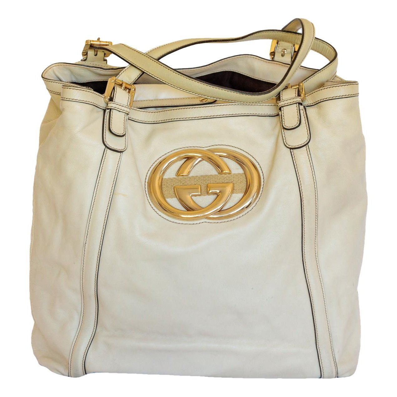 Britt leather tote