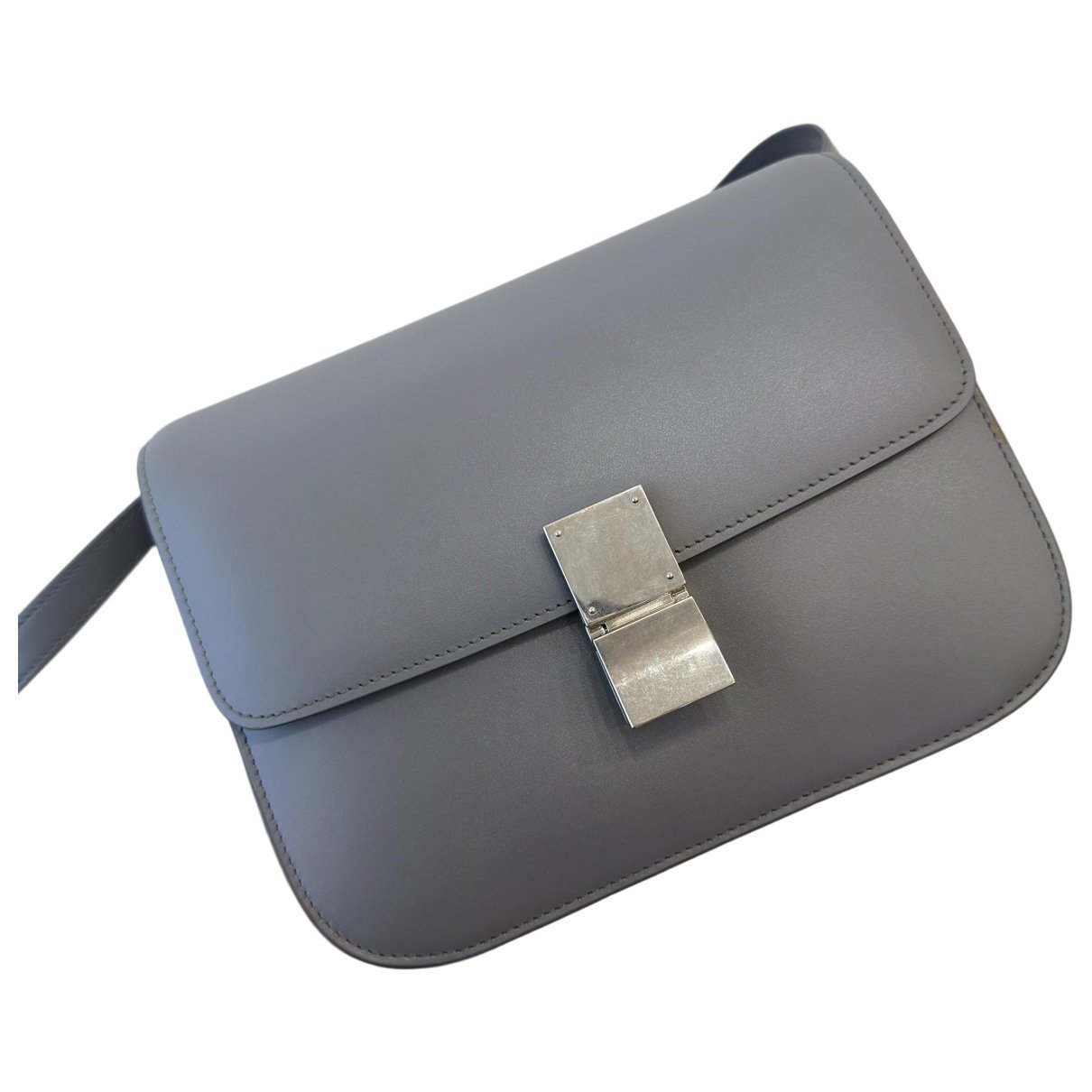 Classic leather crossbody bag