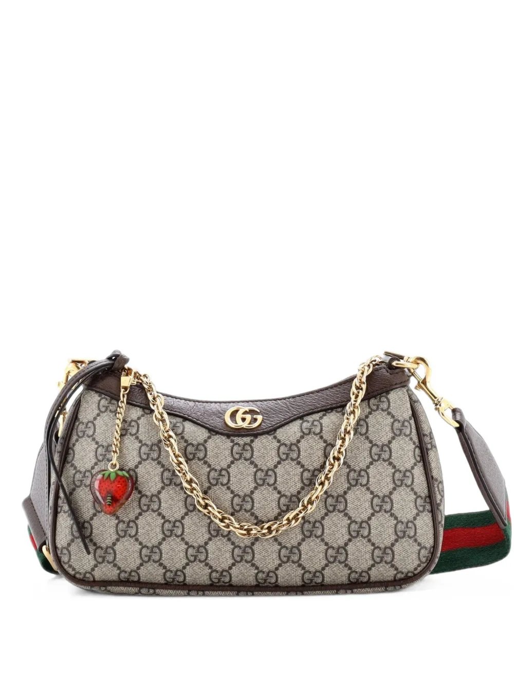 Ophidia Charm Shoulder Bag GG Coated Canvas Small crossbody bag