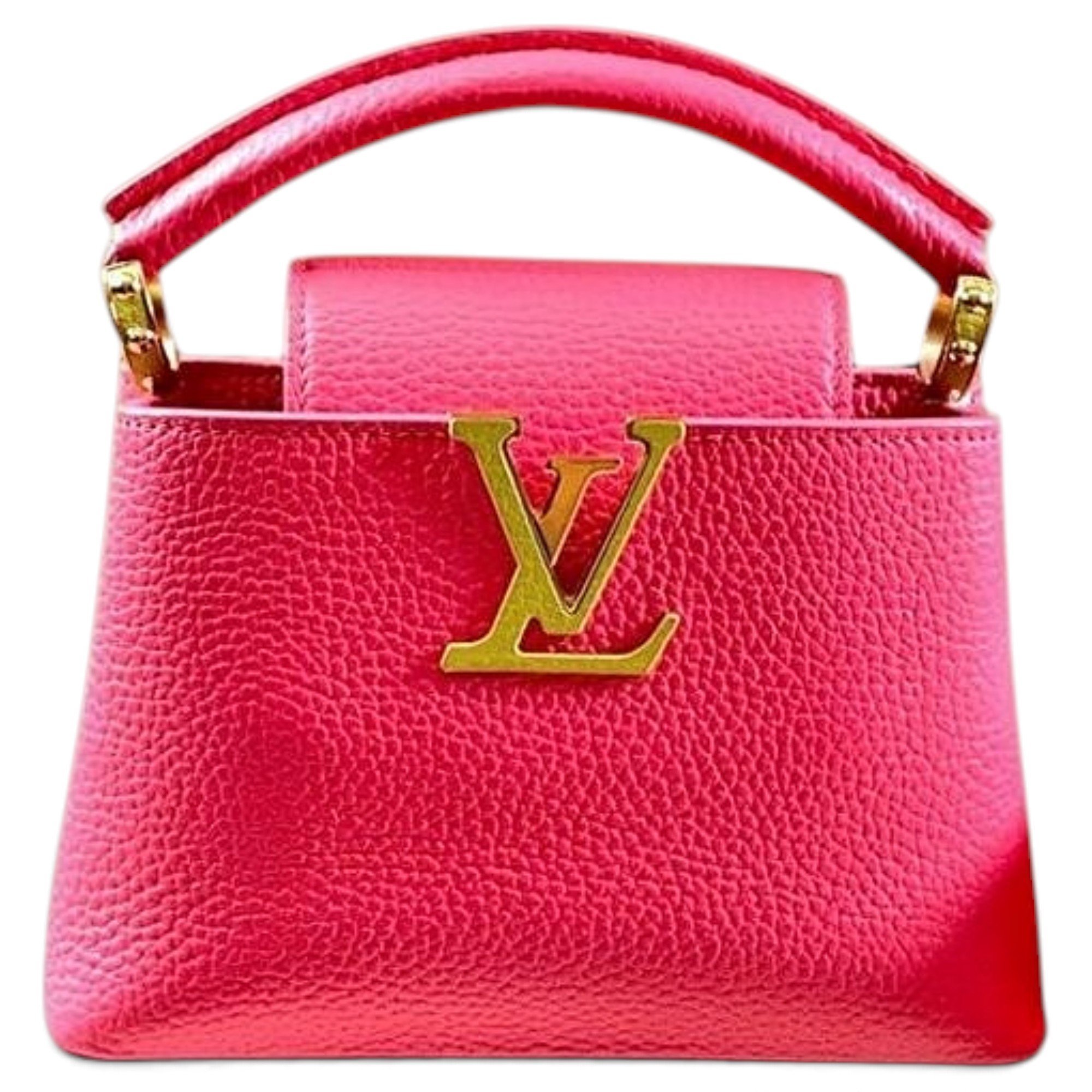 Capucines leather handbag