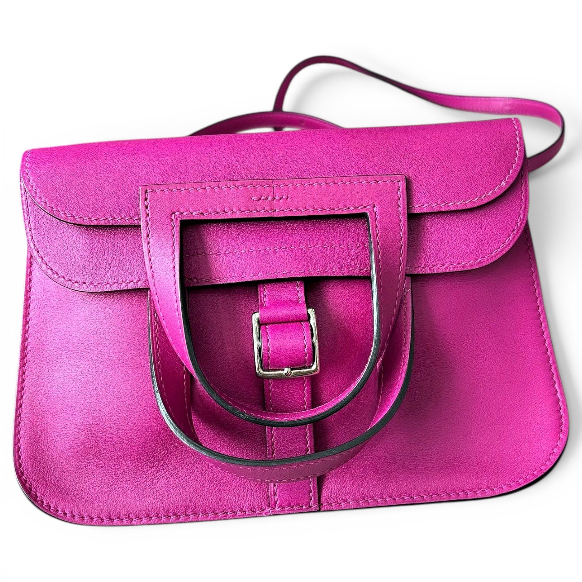 Halzan leather handbag