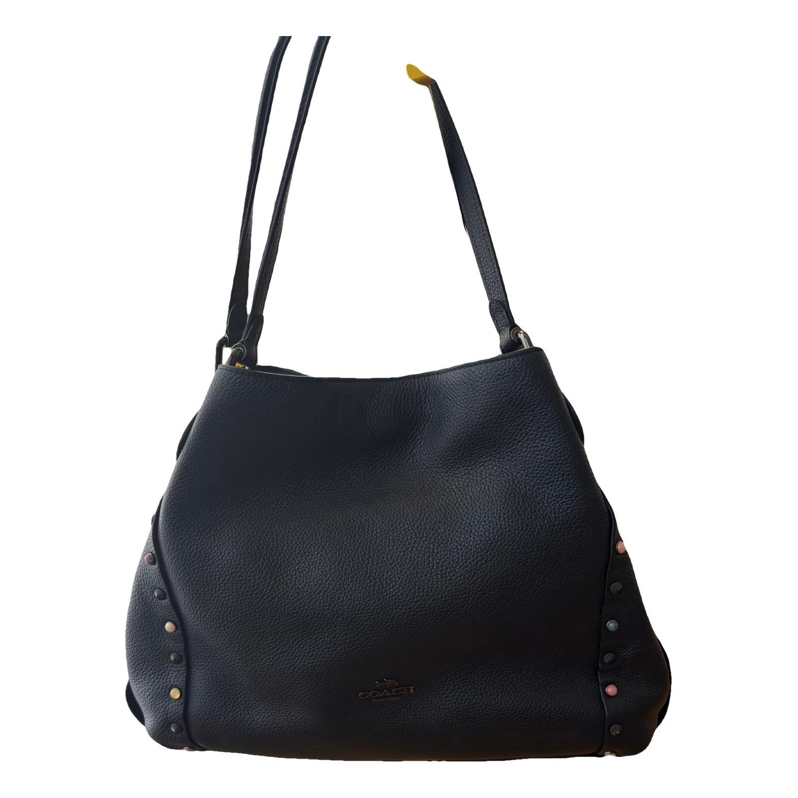 Edie leather handbag