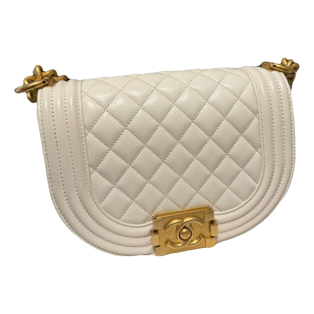 Boy leather crossbody bag