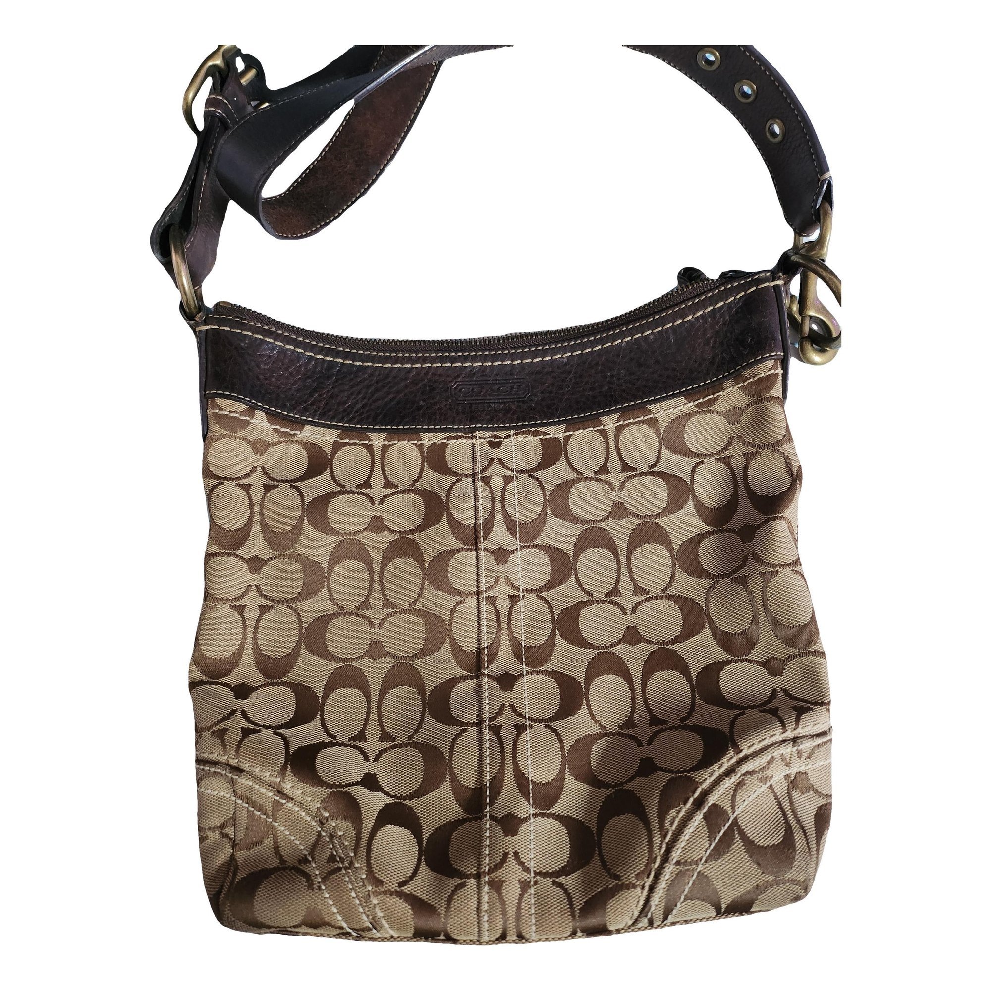 Leather crossbody bag