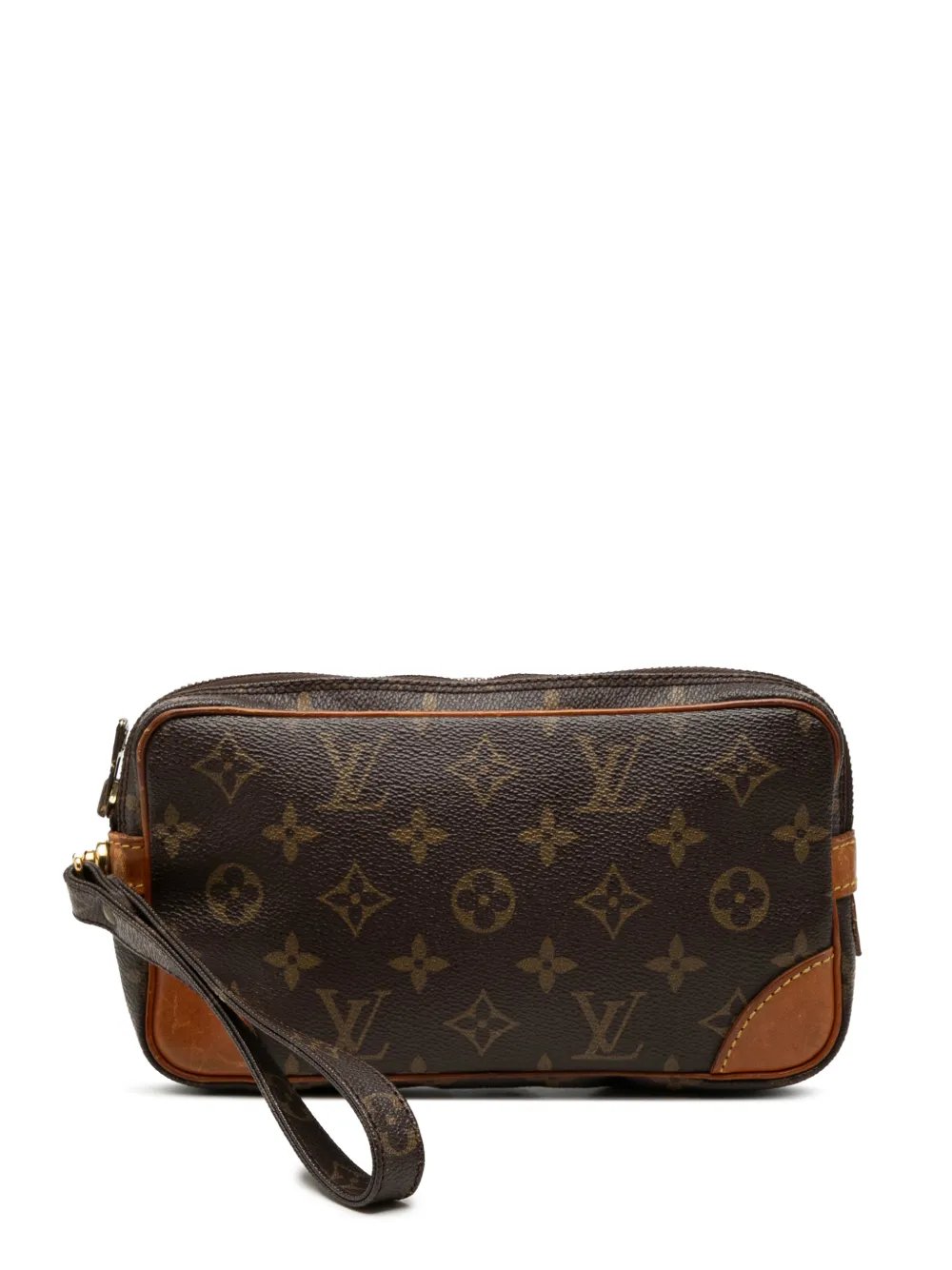 1986 Monogram Marly Dragonne PM clutch bag