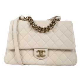 Chanel Trapezio leather crossbody bag