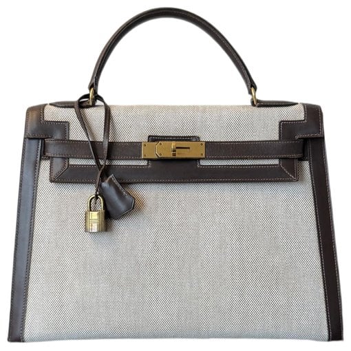 Kelly 32 cloth handbag