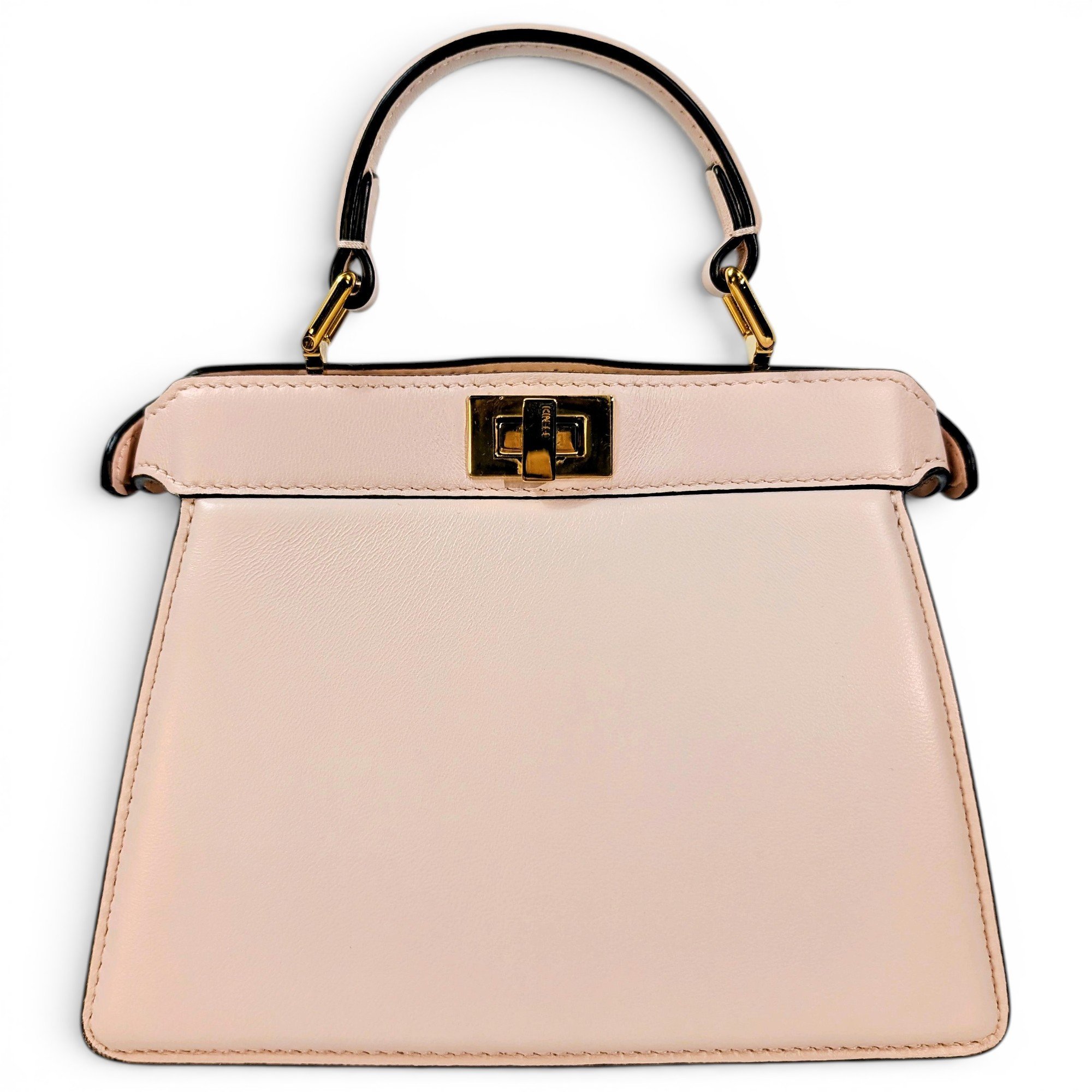 Peekaboo leather handbag