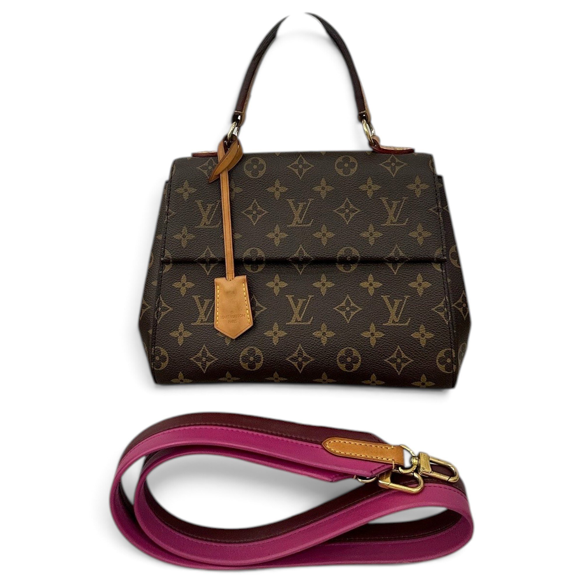 Cluny leather handbag