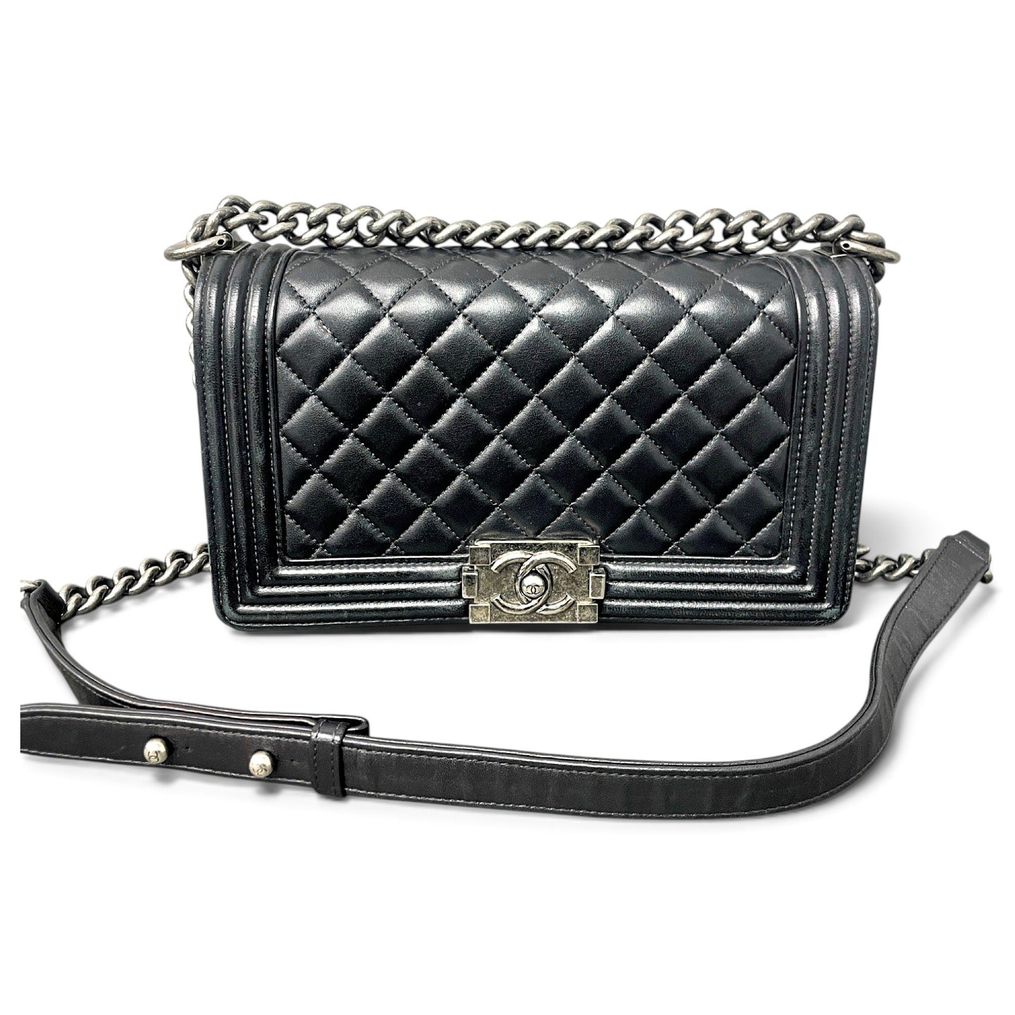 Boy leather handbag