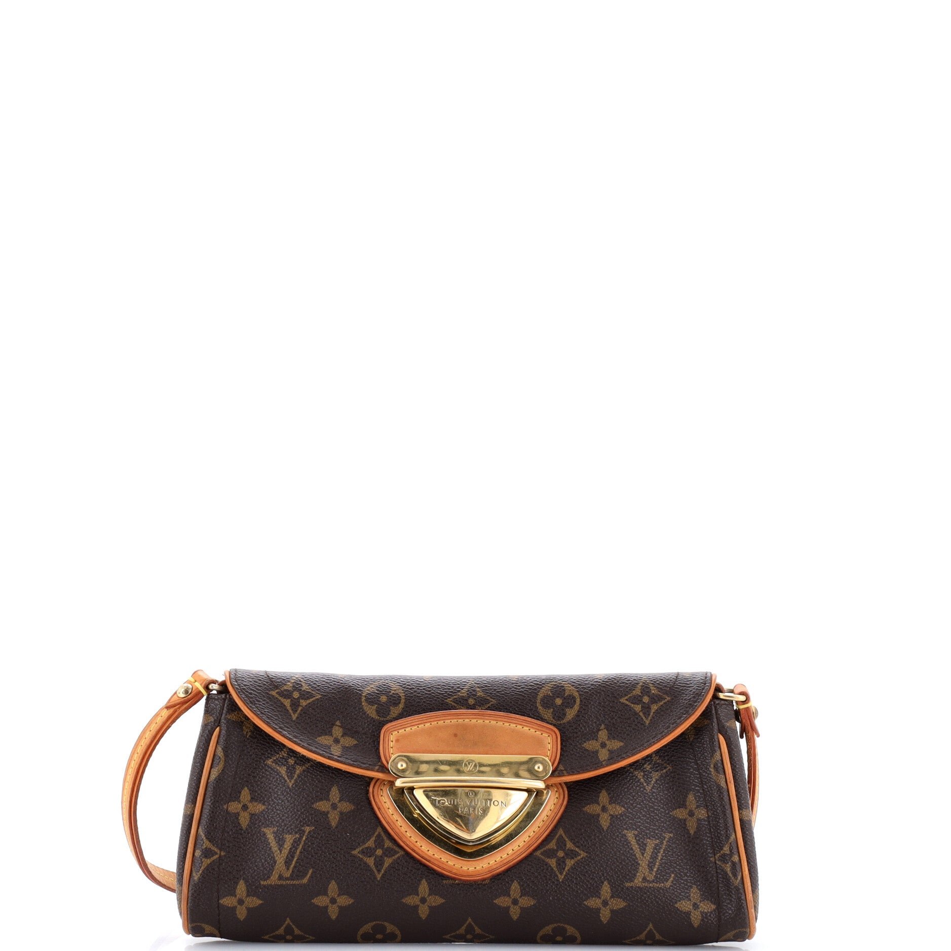 Beverly Clutch Monogram Canvas