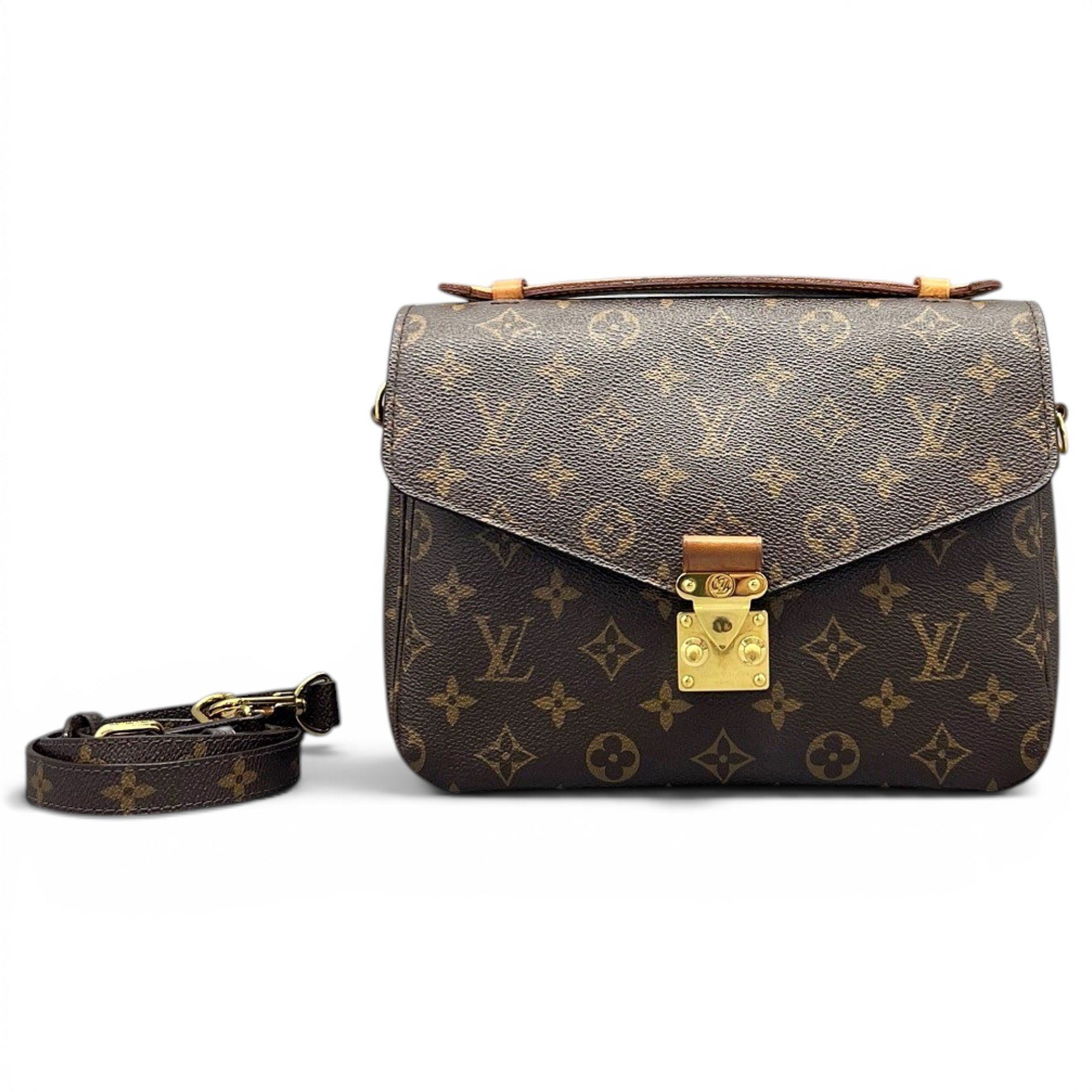Metis leather crossbody bag