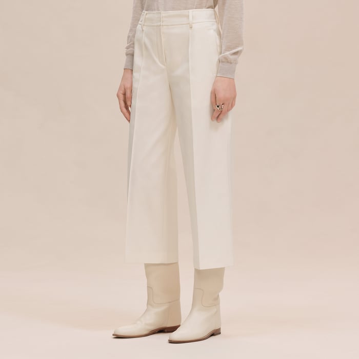 Blanc Naturel Cropped Pants