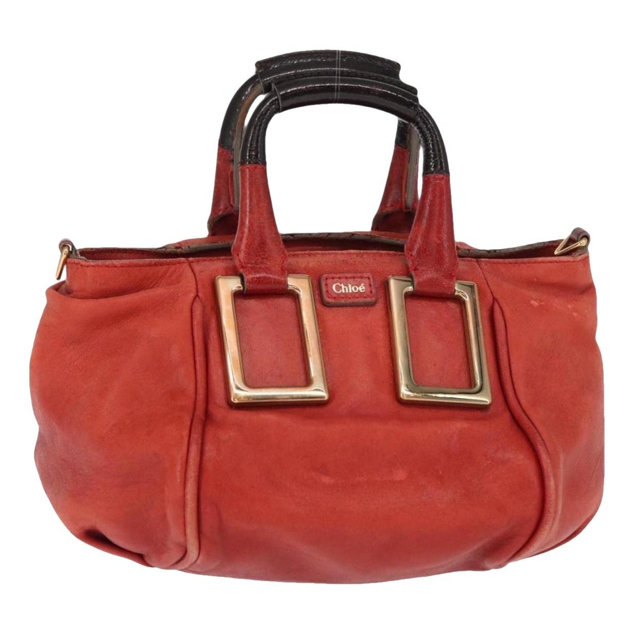 Leather handbag