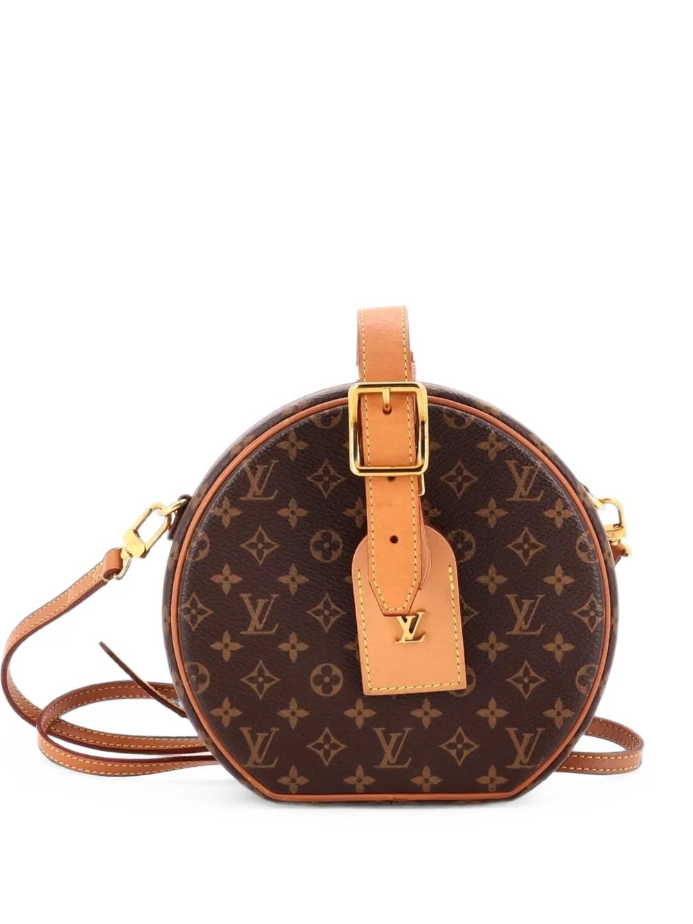 Petite Boite Chapeau Bag Monogram Canvas crossbody bag