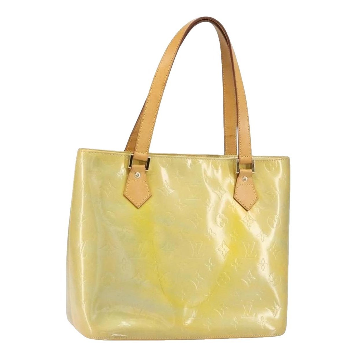 Patent leather handbag