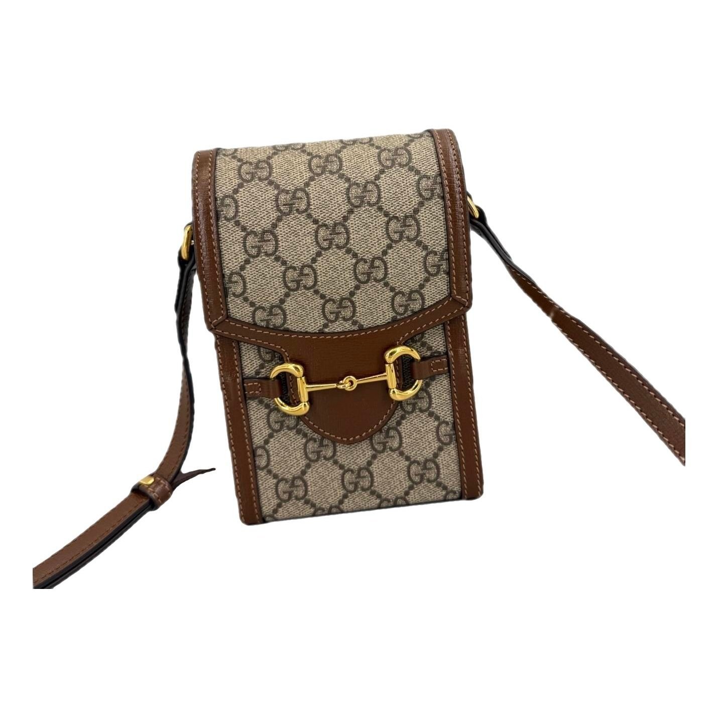 Horsebit 1955 Vertical cloth handbag