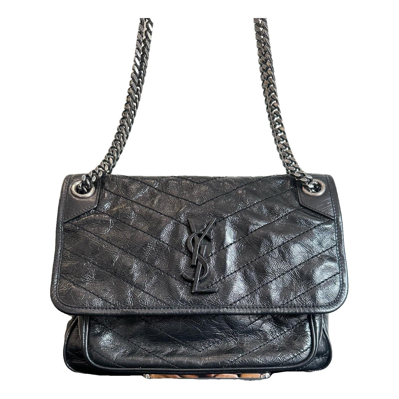 Niki leather crossbody bag