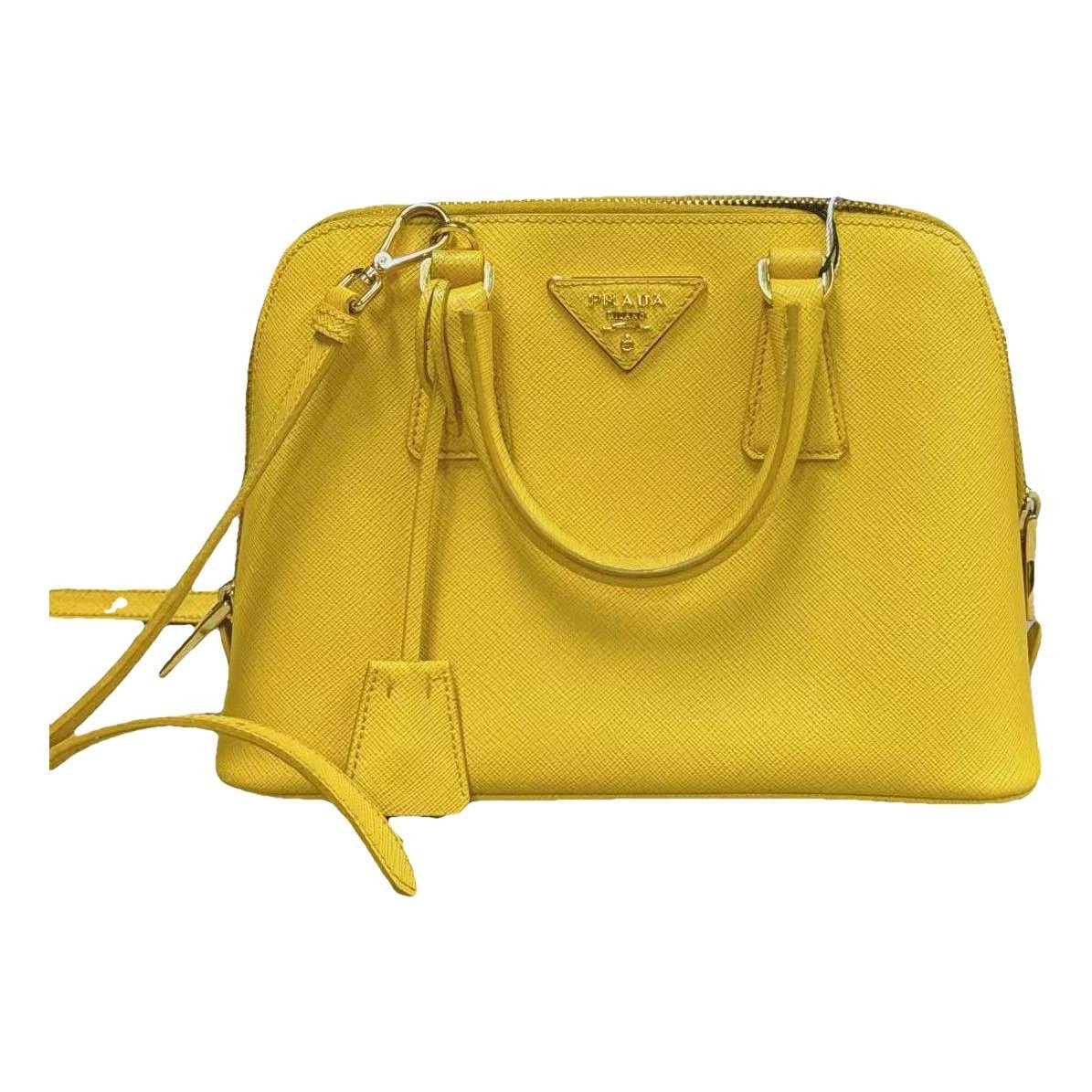 Promenade leather handbag