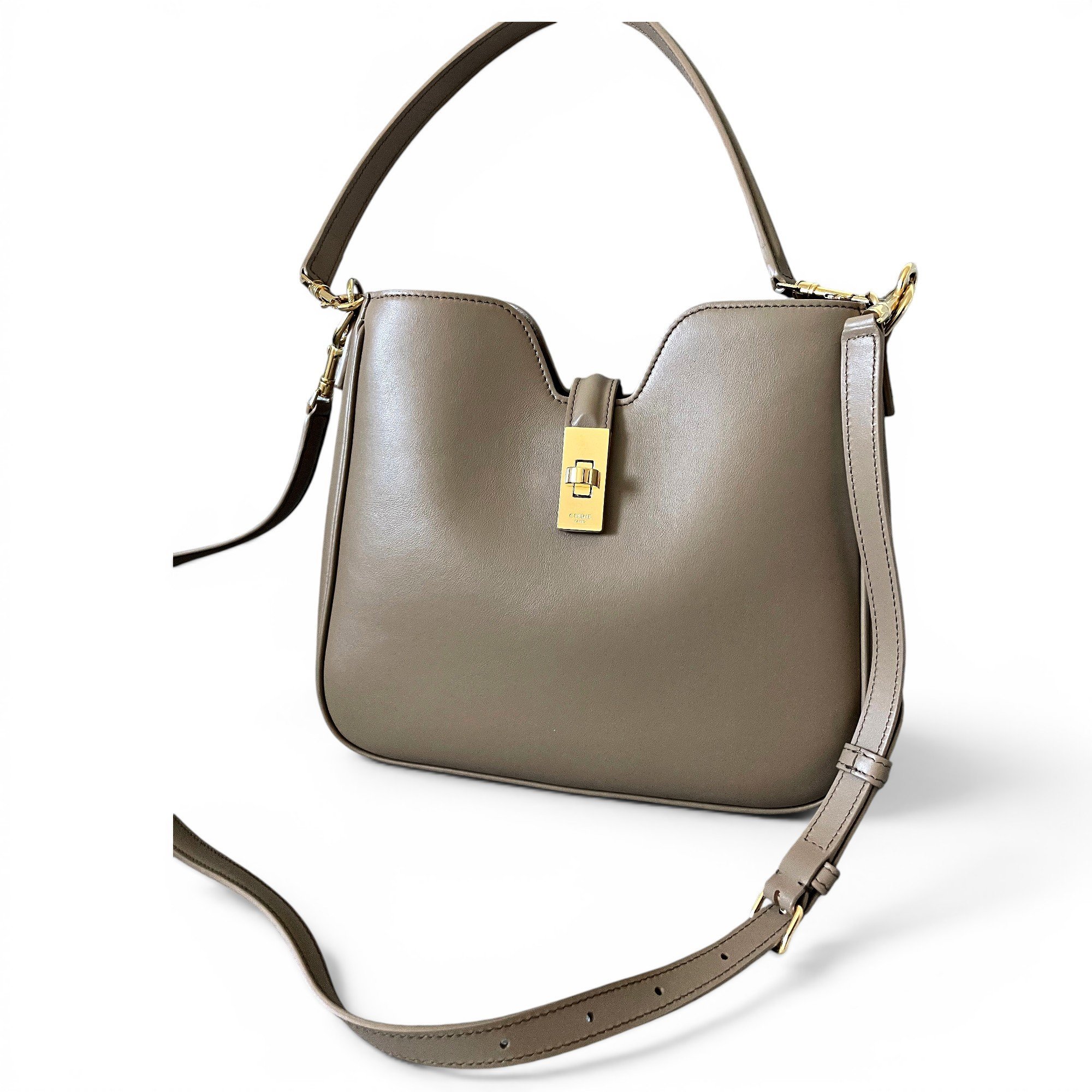 Camille leather handbag