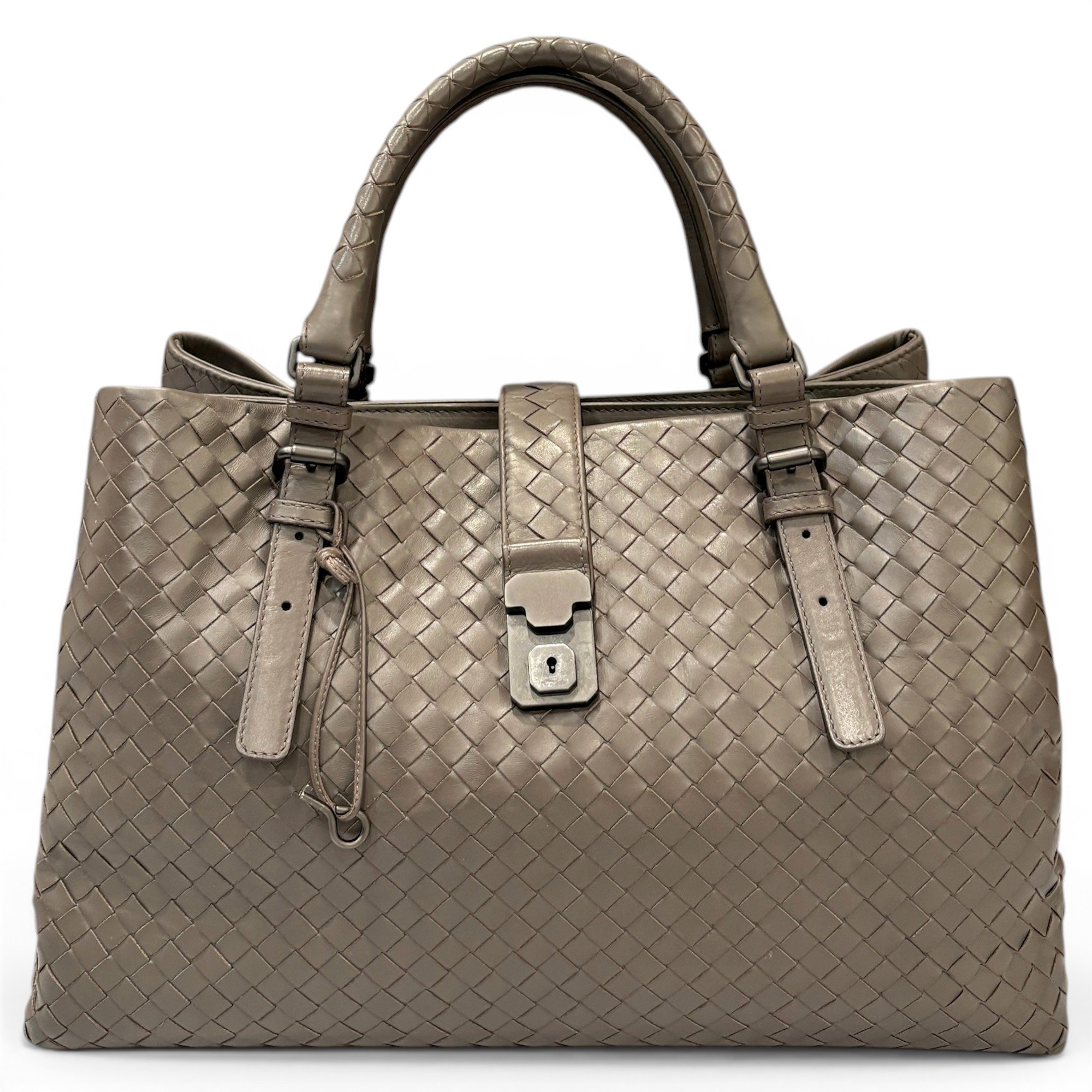 Roma pony-style calfskin tote