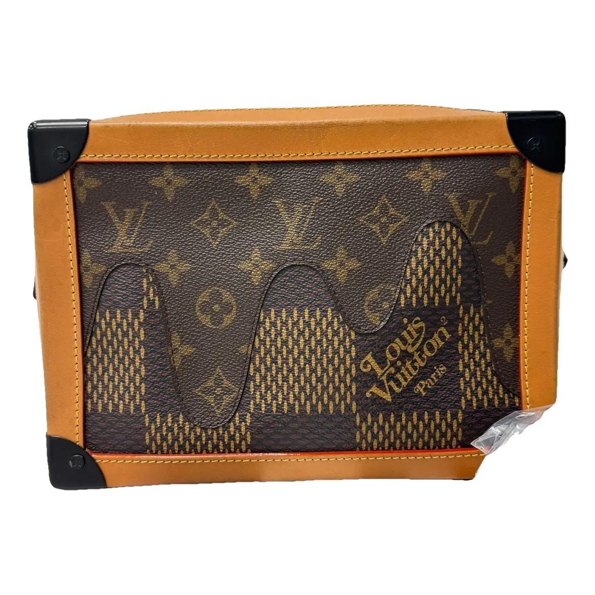 City Trunk vinyl crossbody bag