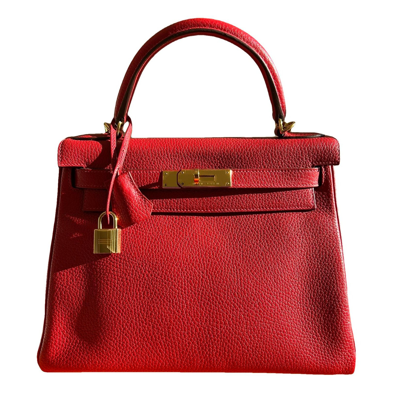 Kelly 28 leather handbag