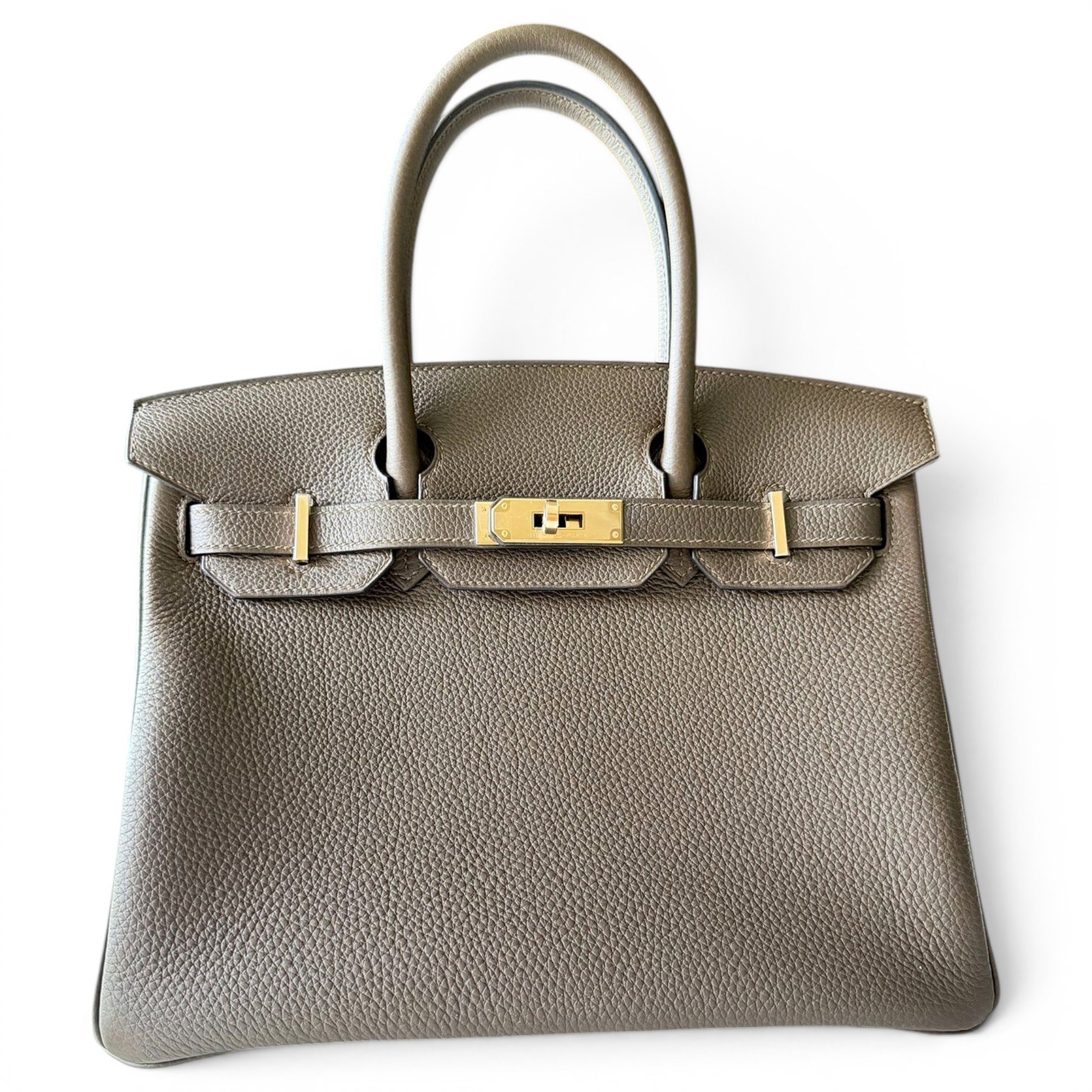 Birkin 30 leather handbag