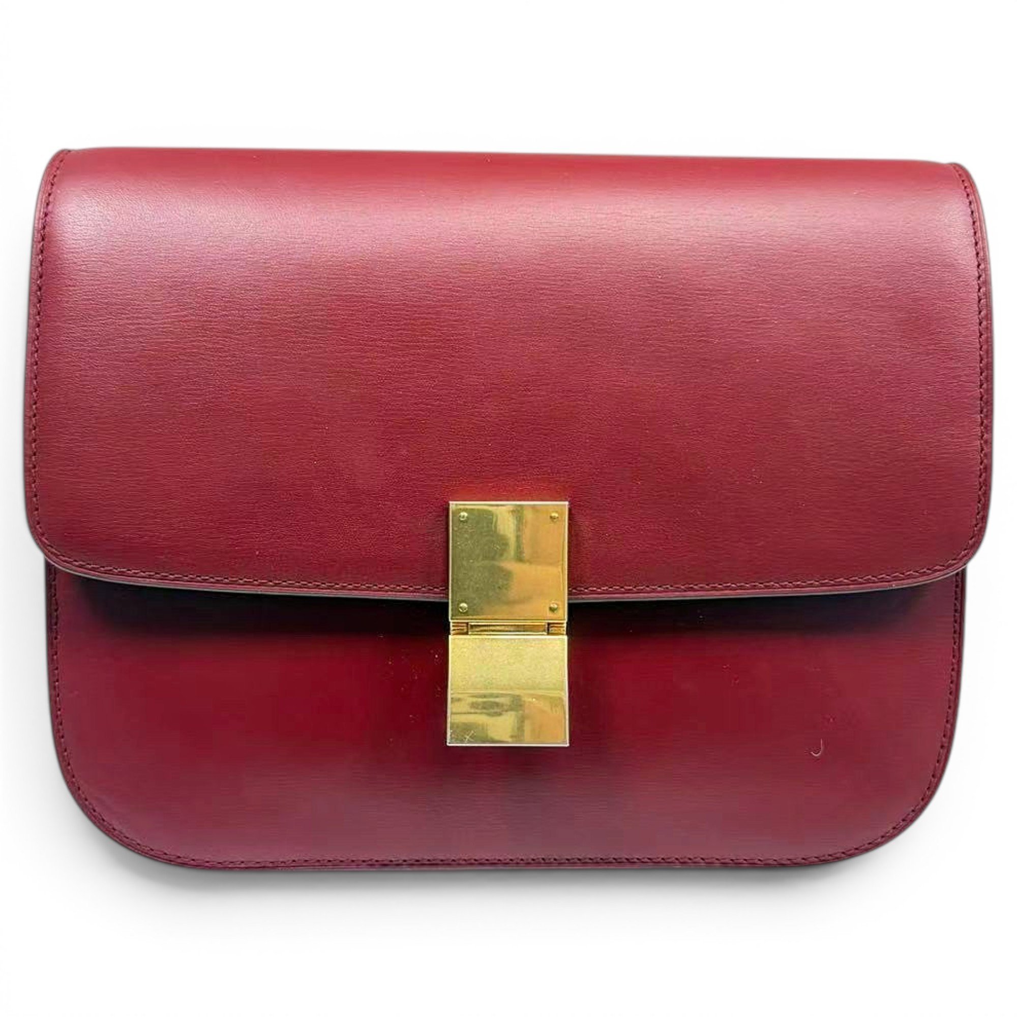 Classic leather handbag