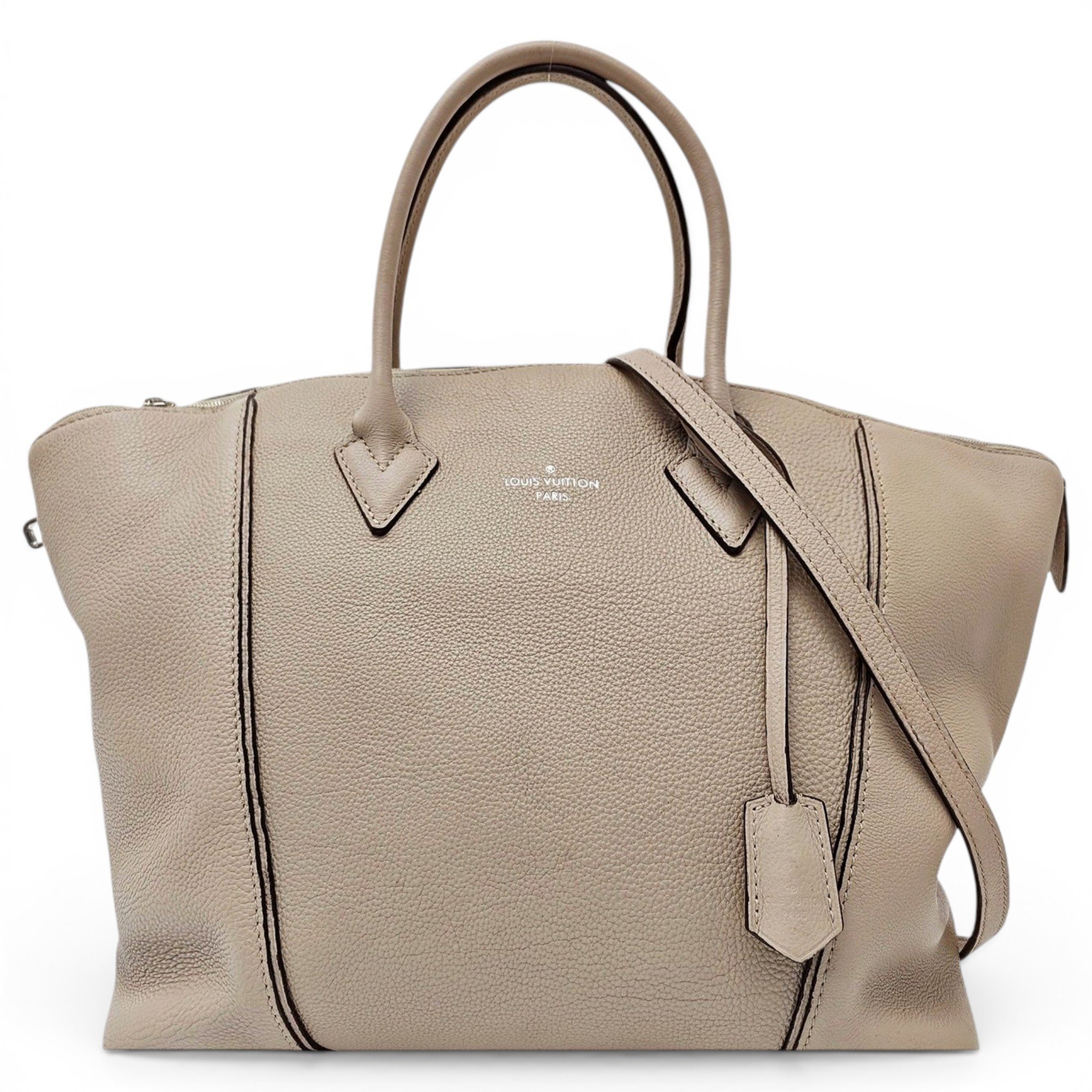 Lockit leather handbag