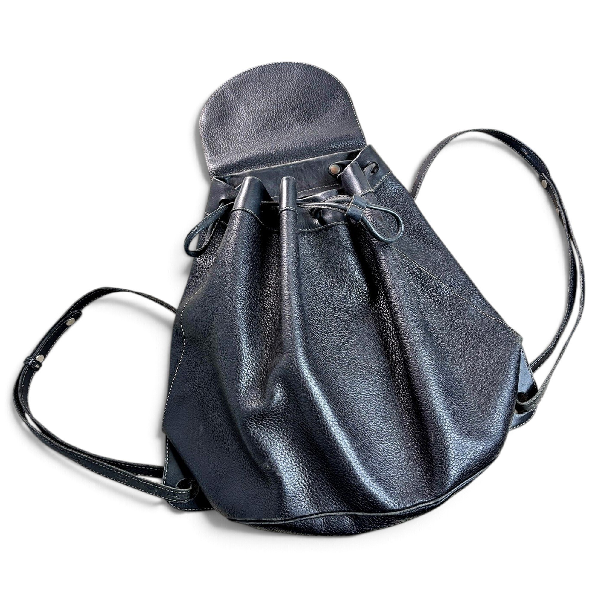 Delvaux Pin leather backpack