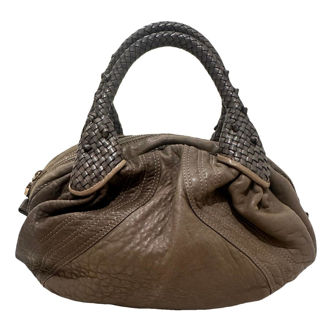 Spy leather handbag