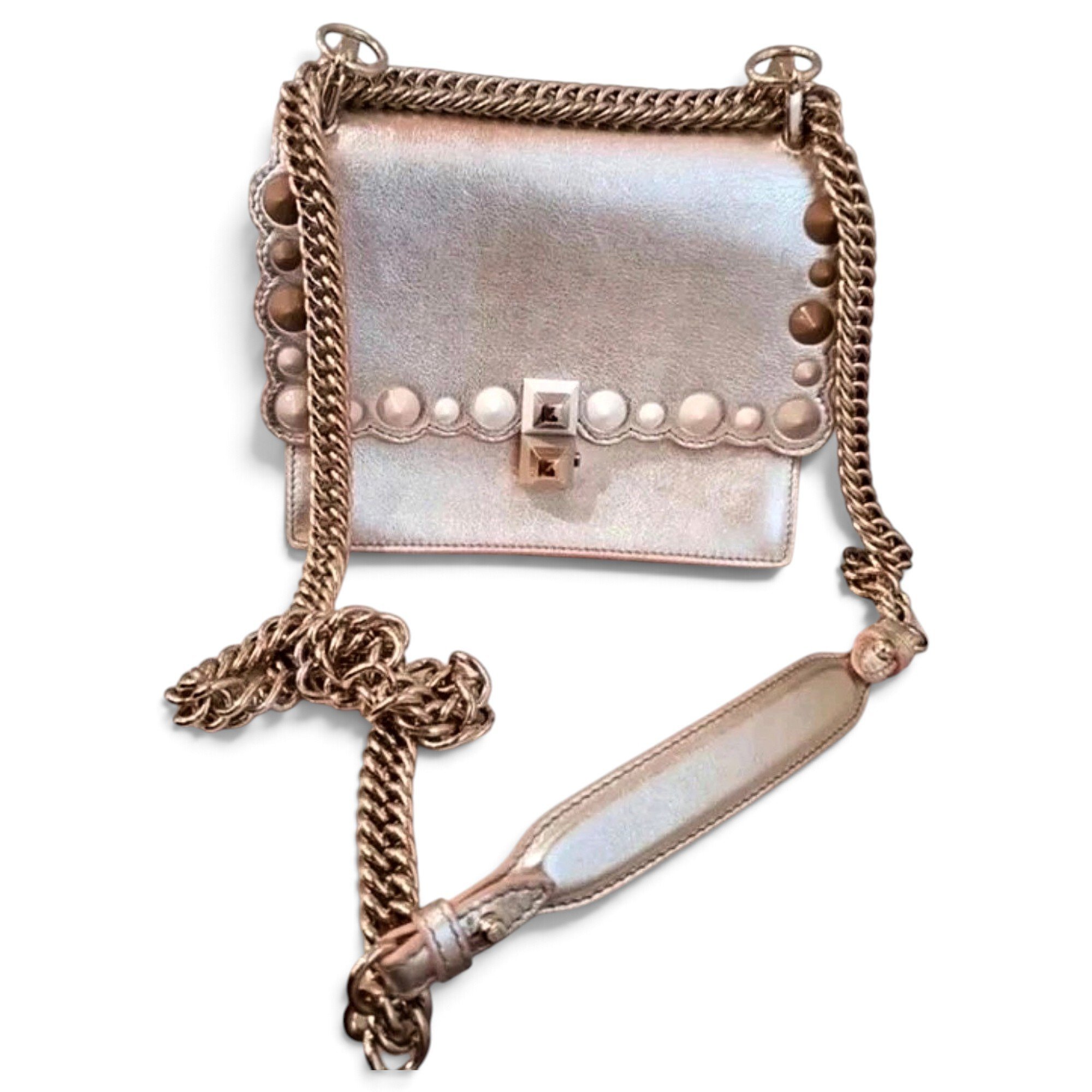 Kan I leather handbag
